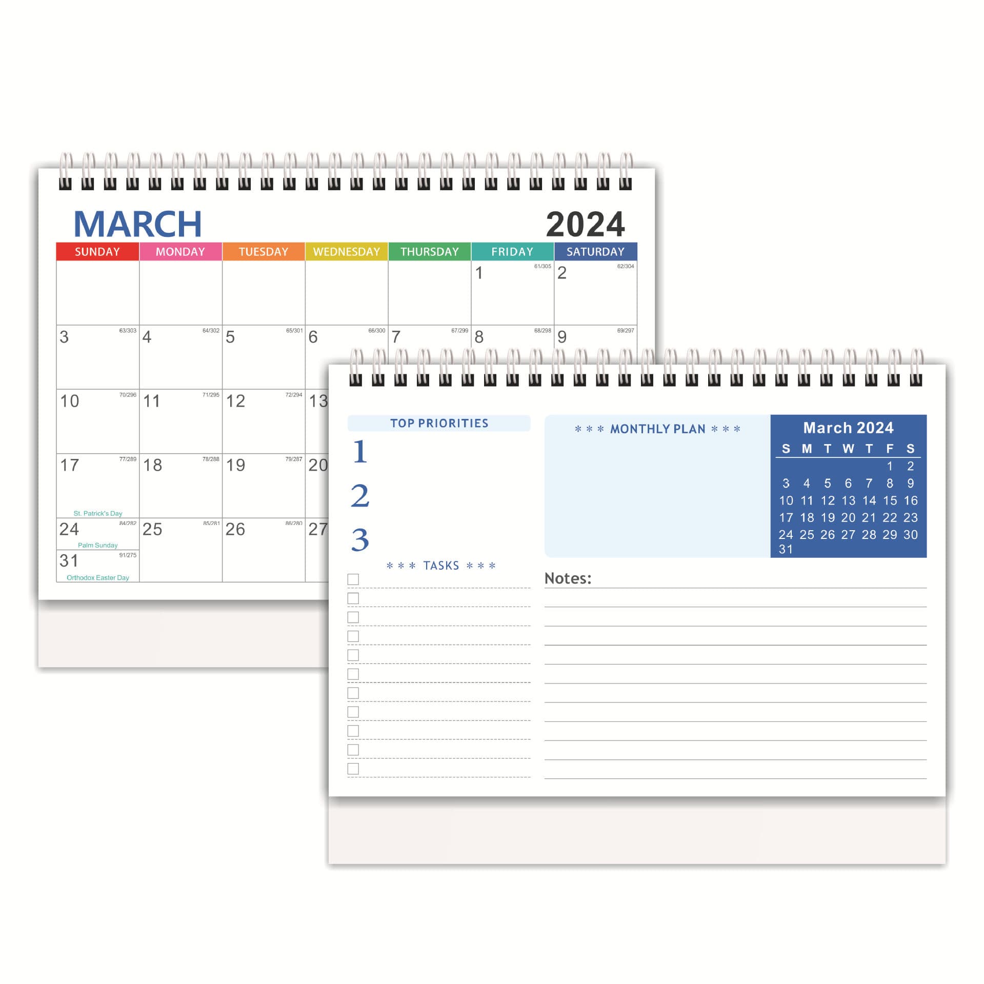 Standing Flip Desktop Calendar thumbnail 5