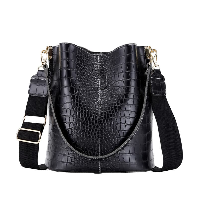 PU Bucket Bag And Crossbody Shoulder Handbags