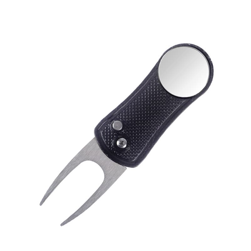 Foldable Golf Divot Repair Tool with Magnetic Ball Marker thumbnail 3