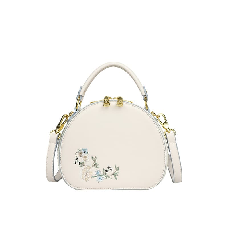 PU Embroidered Fashion Handbag Crossbody Bag thumbnail 3