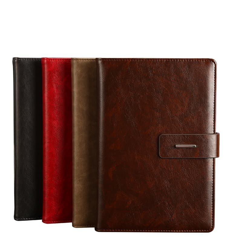 A5 Journal Binder Leather Premium Business Diary Notebook