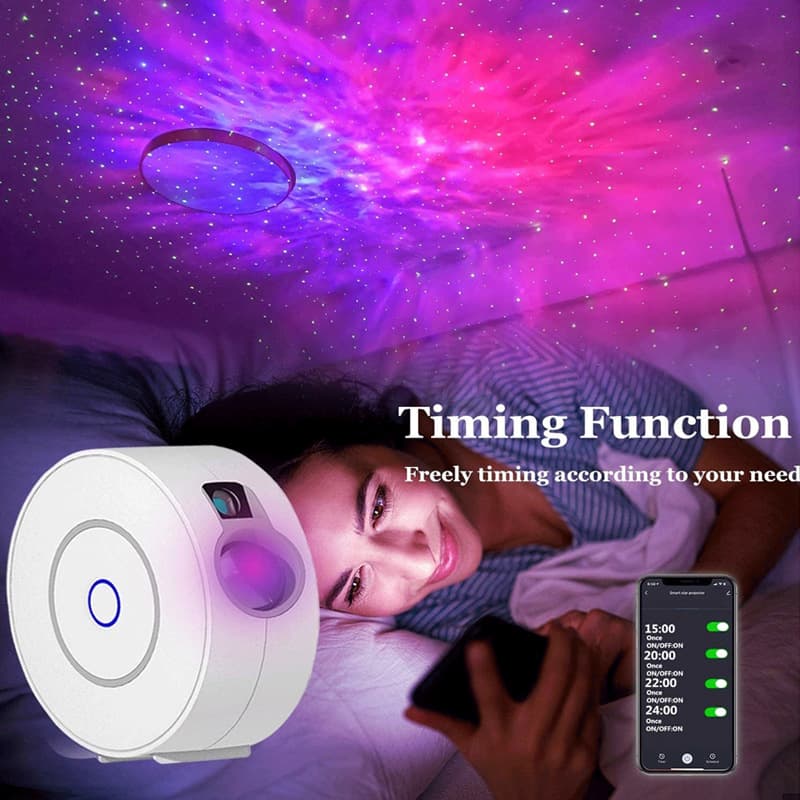 Twinkling Star Galaxy Projector with Moon Light thumbnail 5