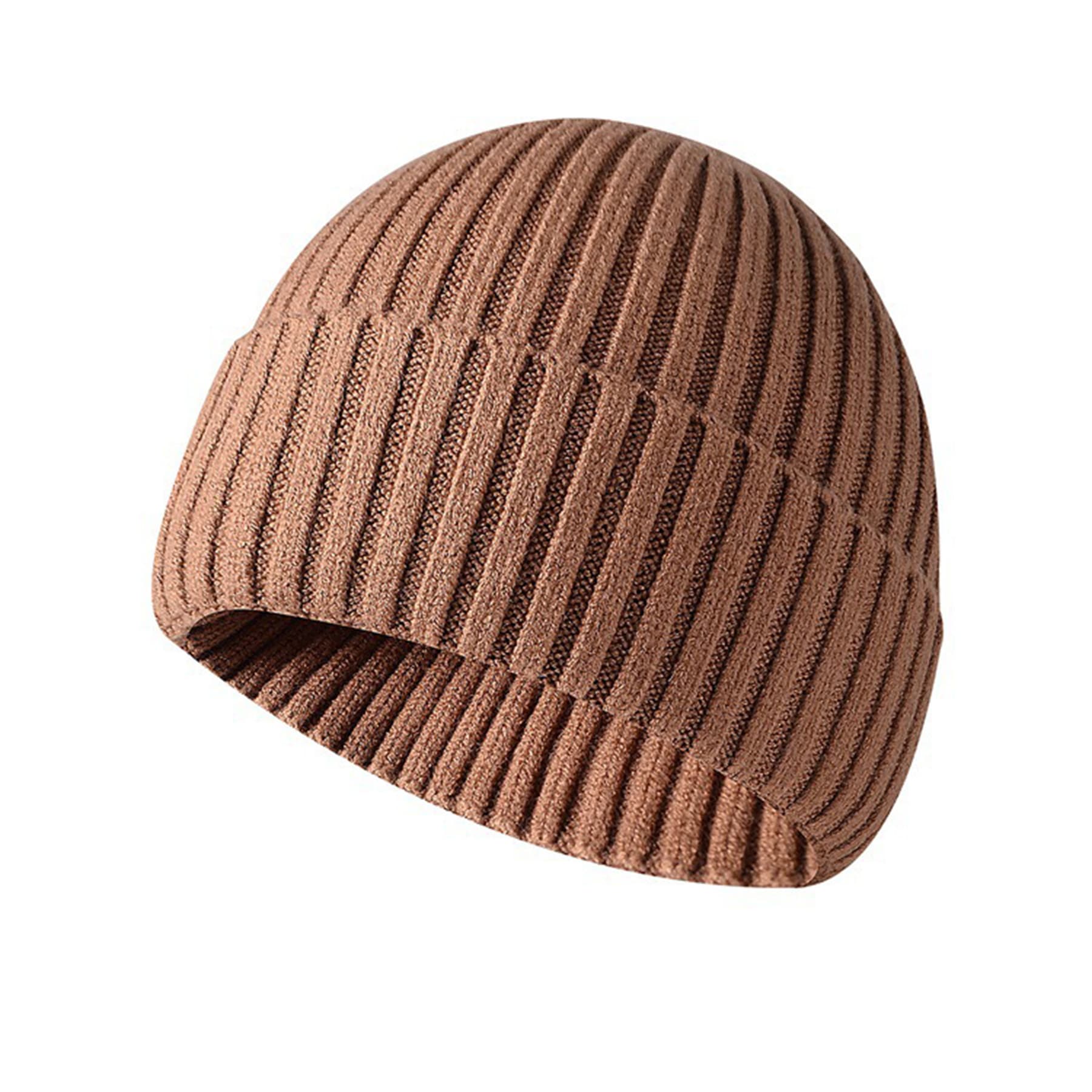 Winter Men's And Women's Knitted Foldover Hat thumbnail 16