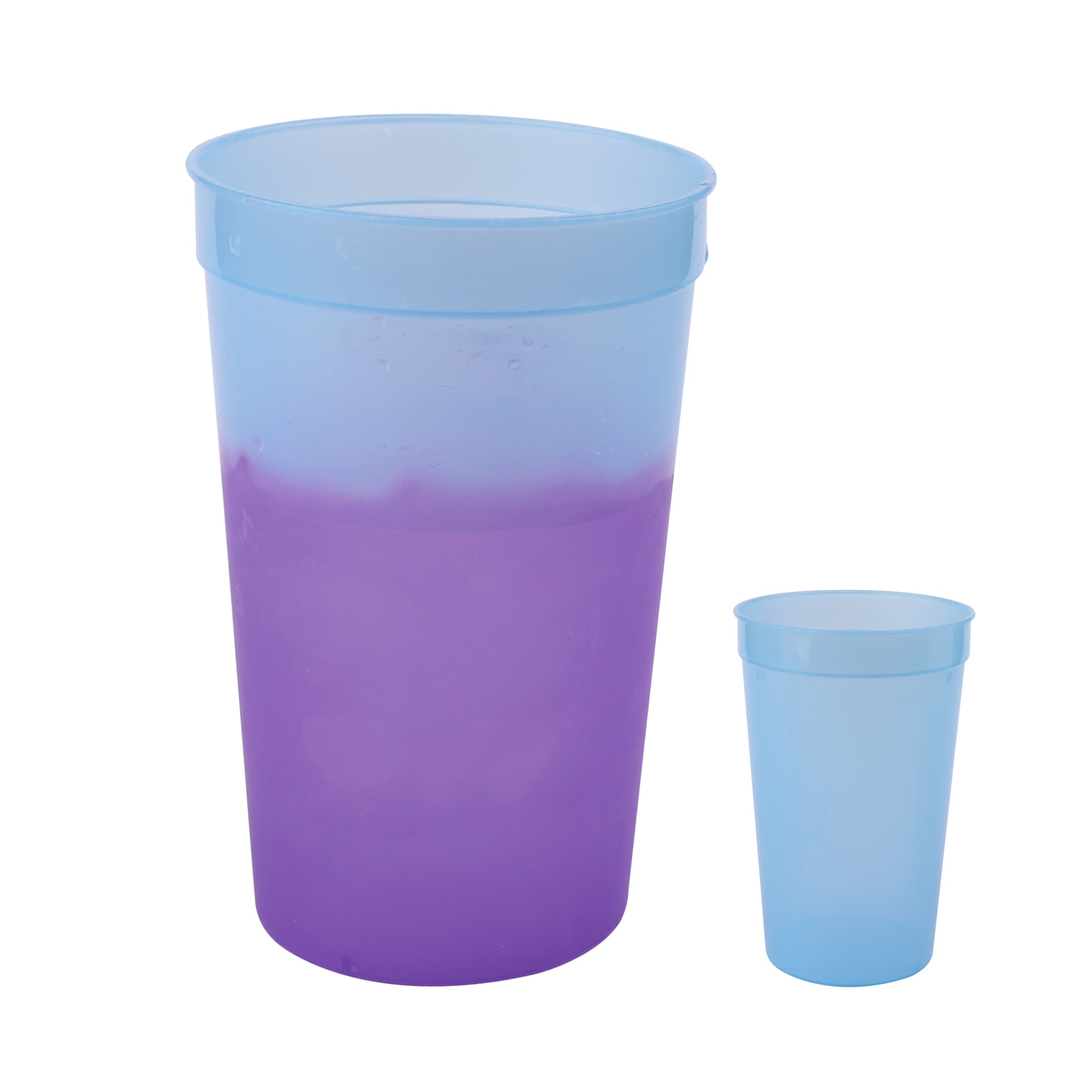 16oz Reusable Plastic Color Changing Mood Stadium Cups thumbnail 5