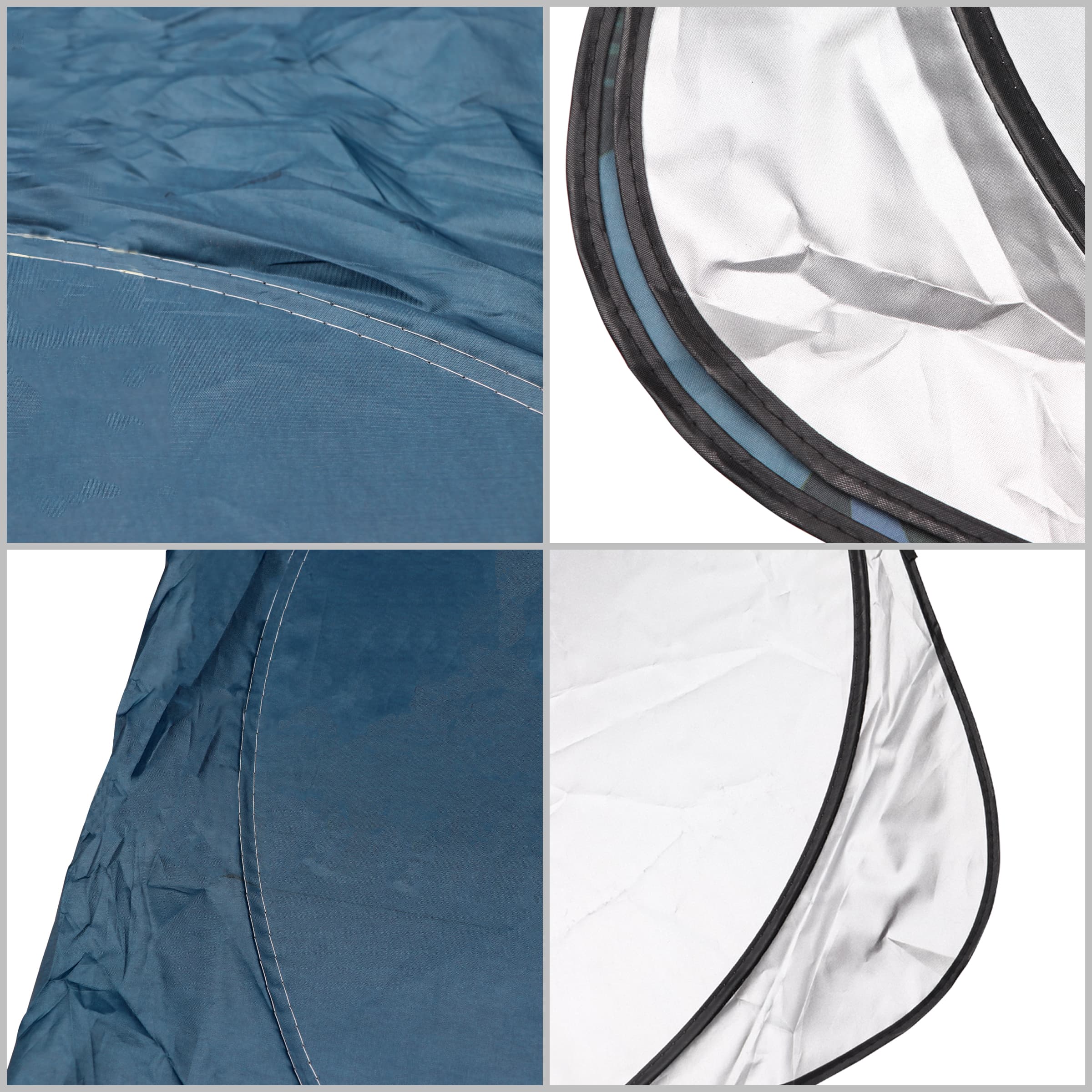 59" x 27.5"Full Color Polyester Car Windshield Sun Shade thumbnail 3