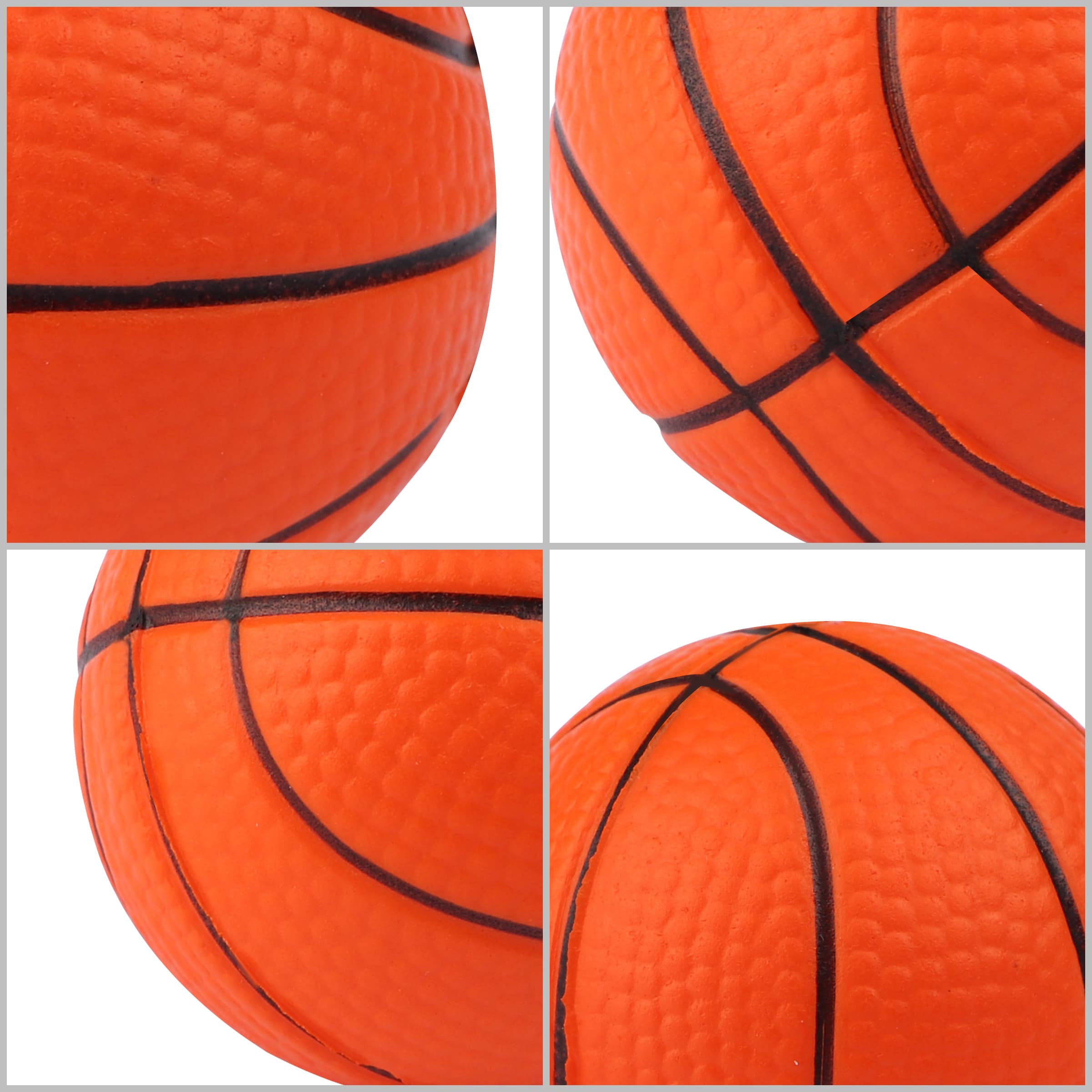 1.6" Custom Small PU Basketball Stress Ball Reliever thumbnail 2