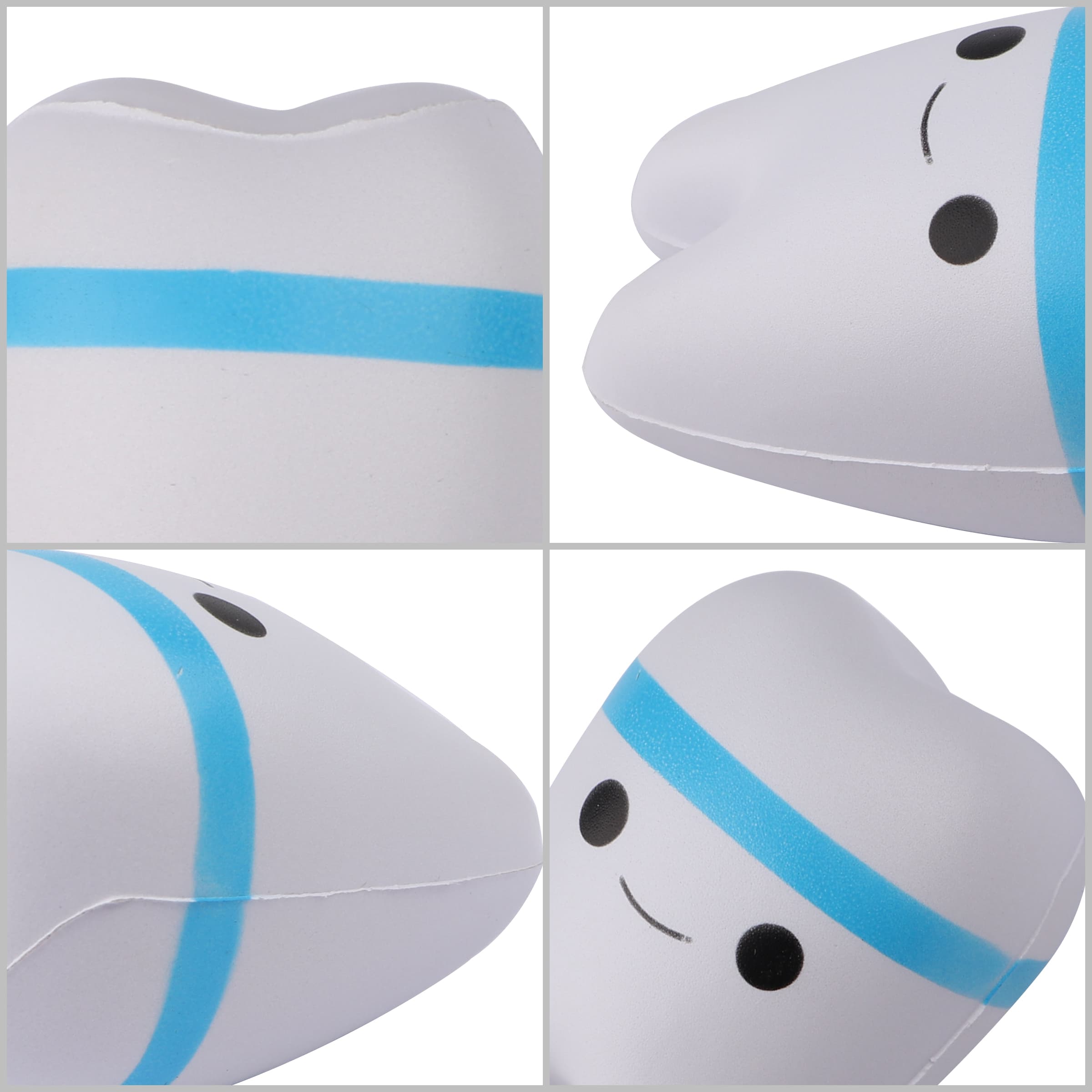 Custom PU Jumbo Tooth Stress Ball Anxiety Relieve Toy thumbnail 2