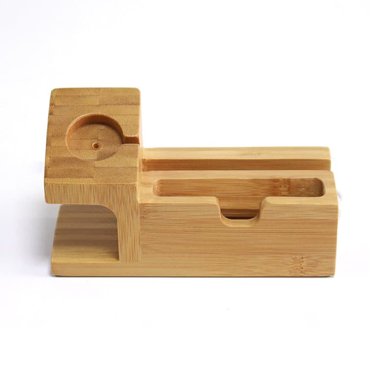 Bamboo Charging Station for Multiple Devices thumbnail 3