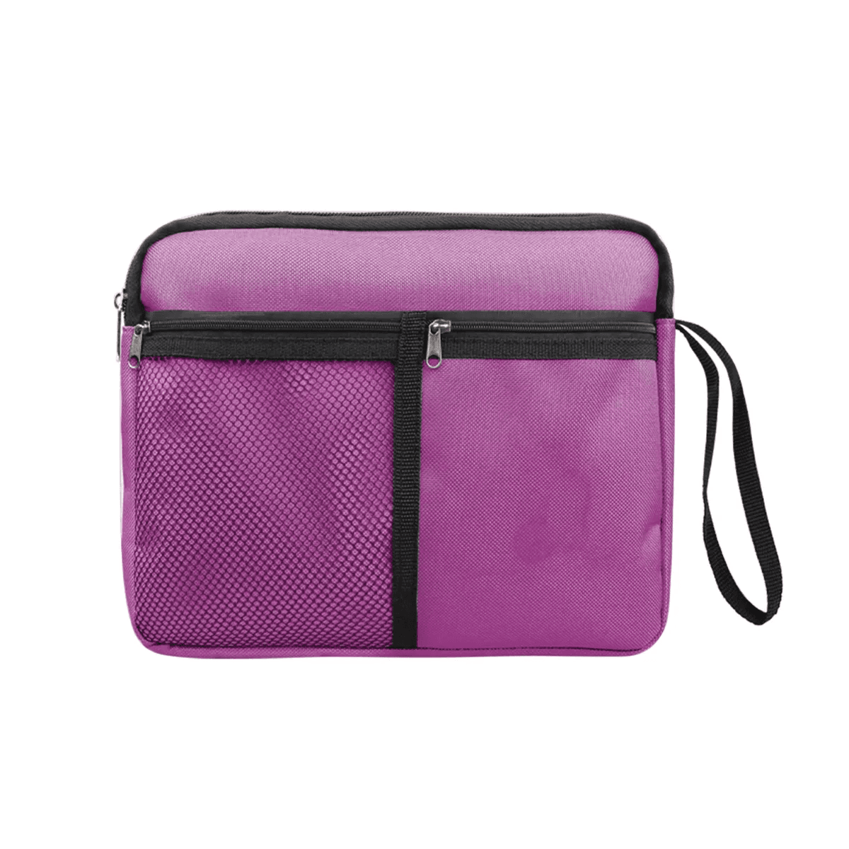 Polyester Waterproof Travel Cosmetic Toiletry Bag W/ Handle