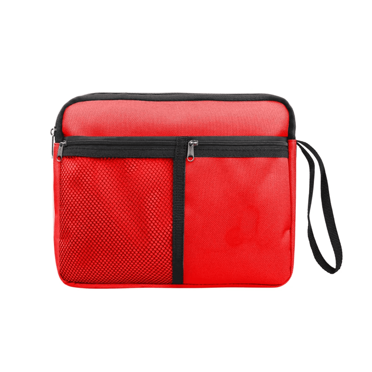 Polyester Waterproof Travel Cosmetic Toiletry Bag W/ Handle thumbnail 4