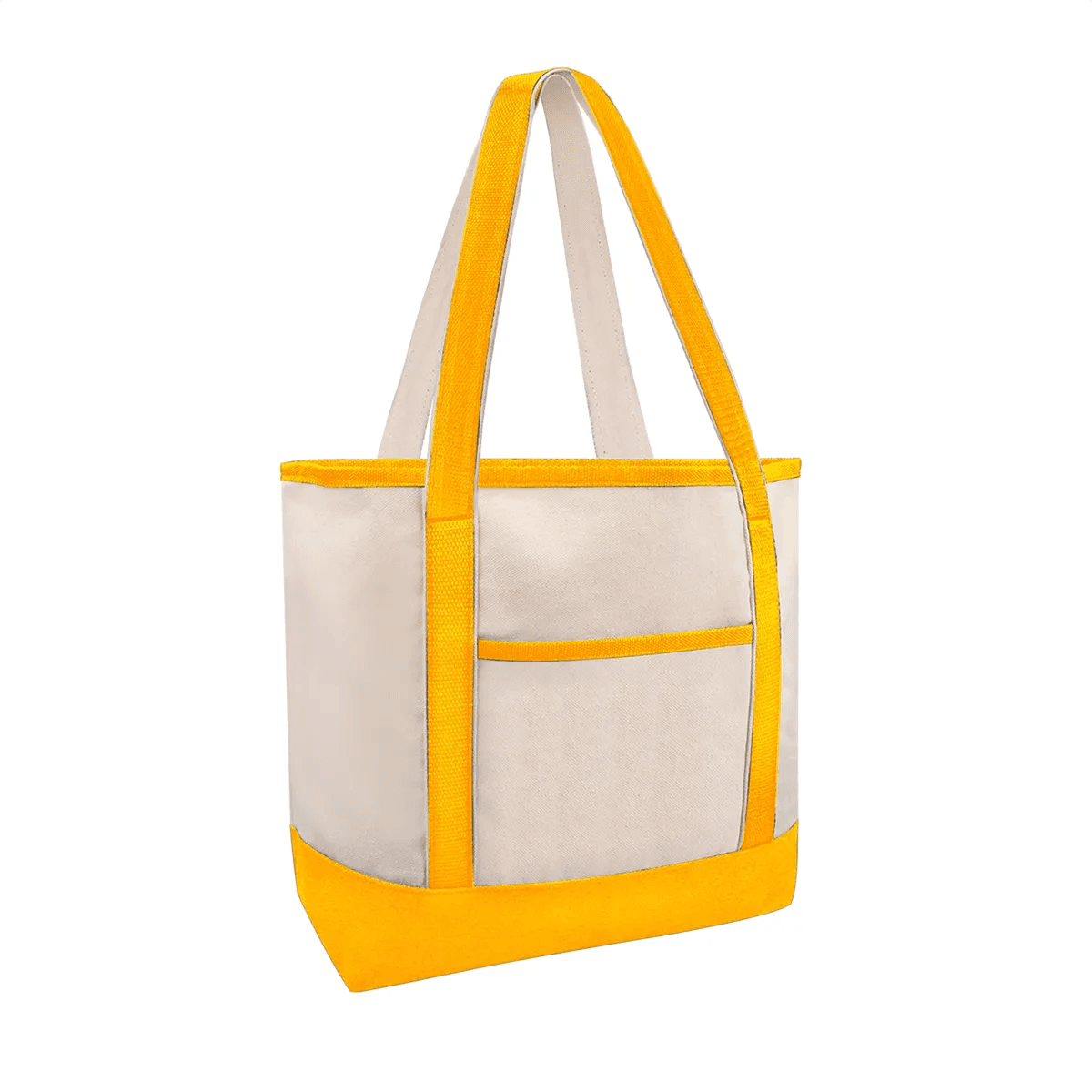 12 OZ Poly-Cotton Canvas Boat Tote Bag w/ Reinforced Handle thumbnail 6
