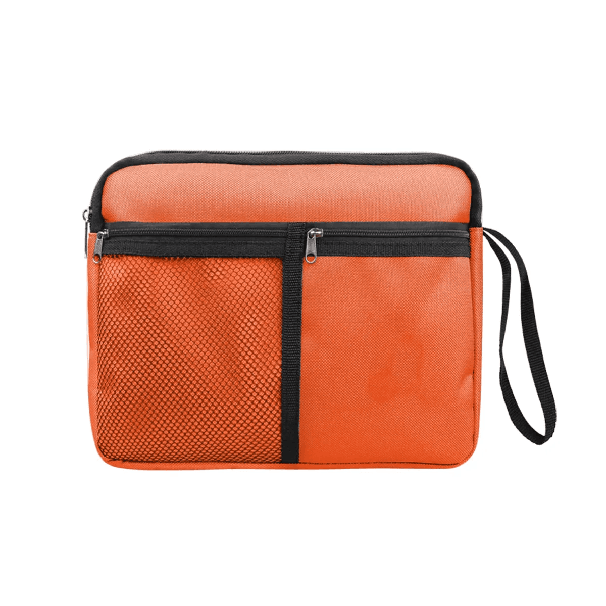 Polyester Waterproof Travel Cosmetic Toiletry Bag W/ Handle thumbnail 3