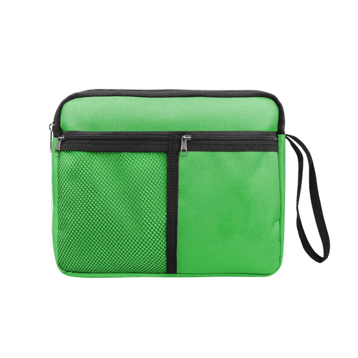 Polyester Waterproof Travel Cosmetic Toiletry Bag W/ Handle thumbnail 5