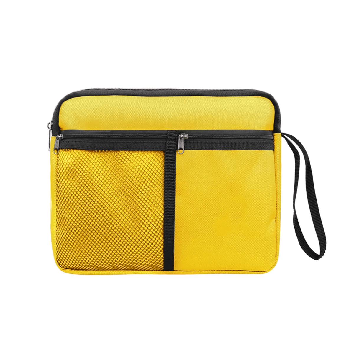 Polyester Waterproof Travel Cosmetic Toiletry Bag W/ Handle thumbnail 6