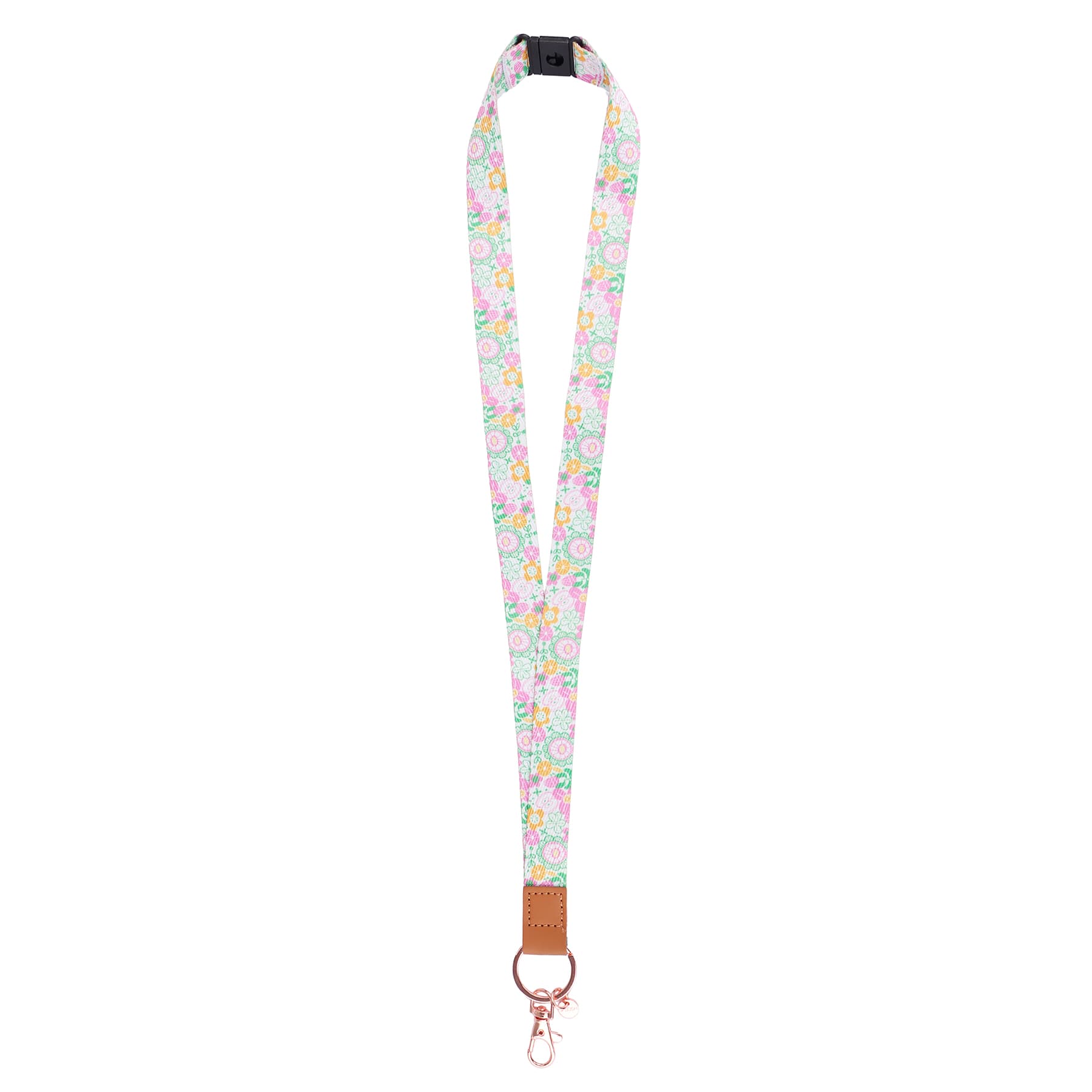 3/4" Polyester Breakaway Lanyard ID Badge Holder W/ Hook thumbnail 3