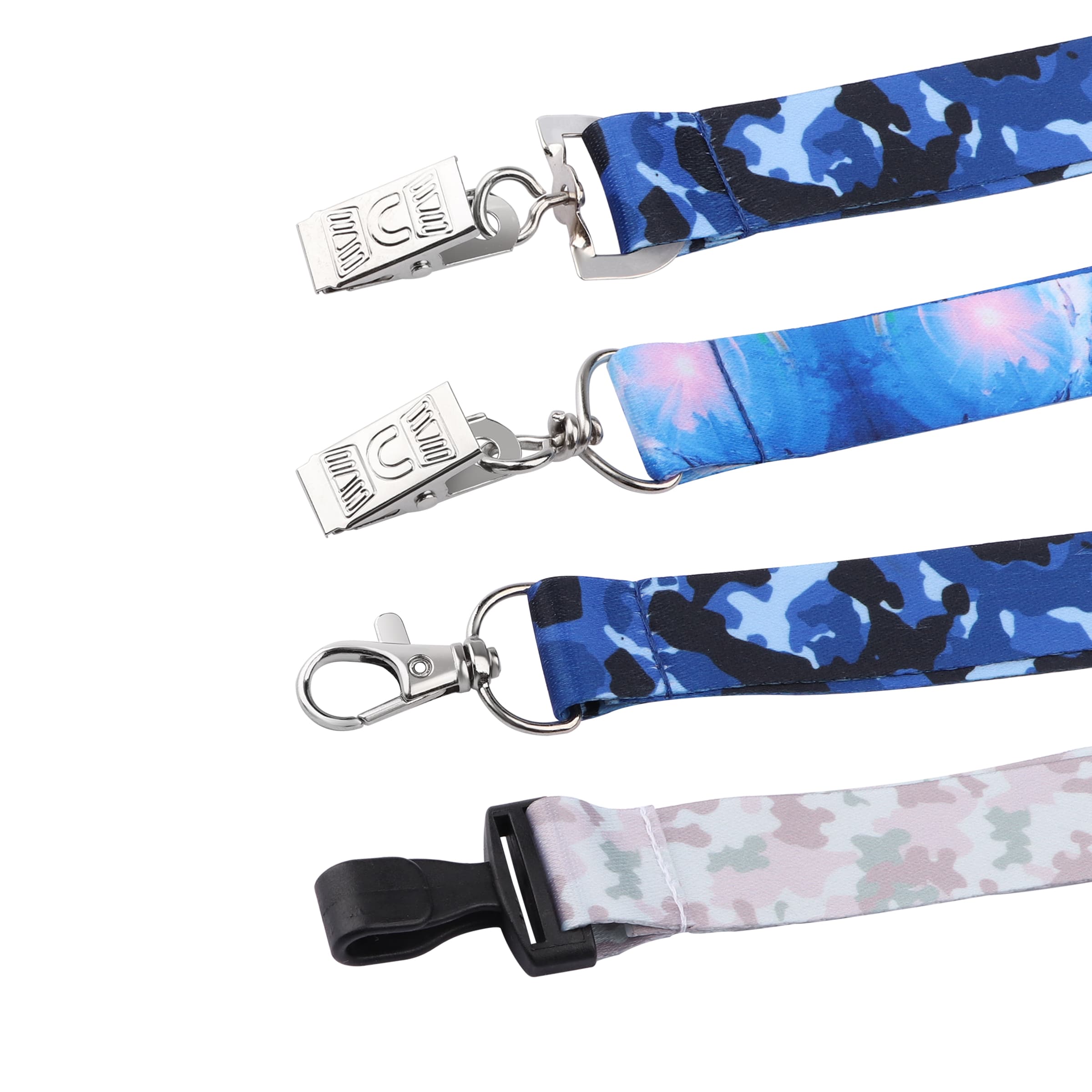 3/4" Full Color Polyester Wrist Lanyard Keychain thumbnail 5