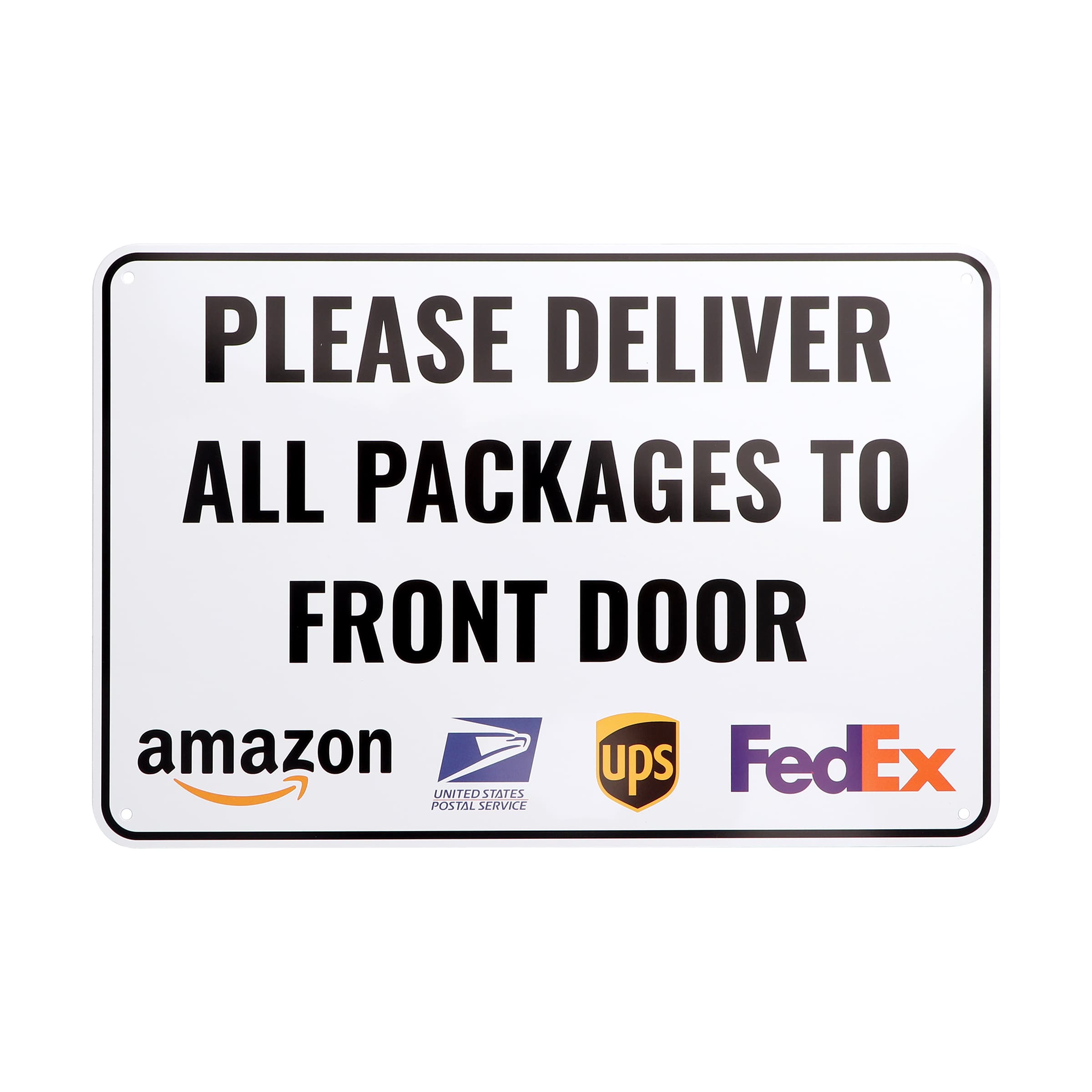12"x8" Full Color Custom Alumimum Signs thumbnail 3