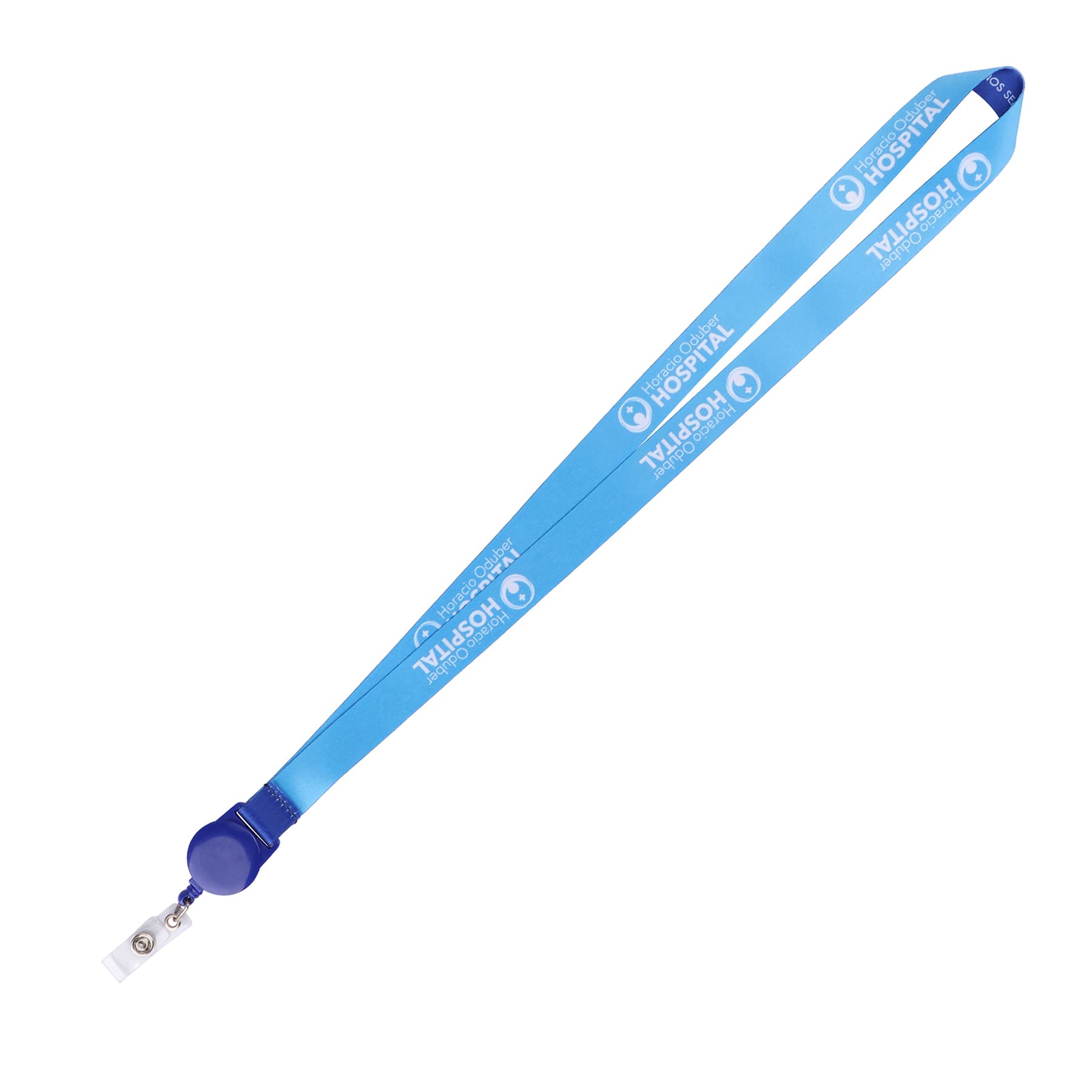 Custom Polyester Lanyard Combo with Retractable Badge Reel thumbnail 3