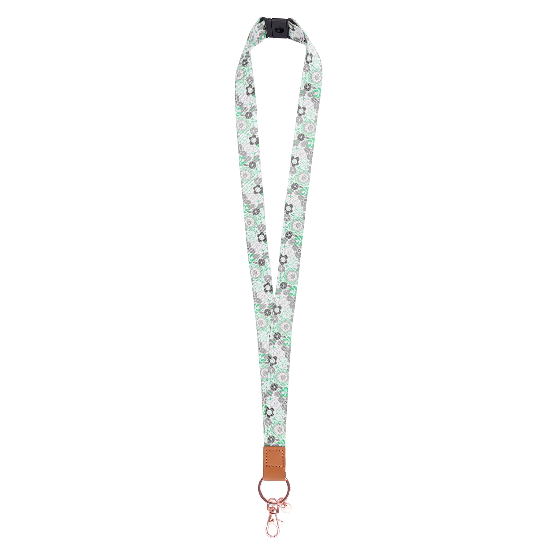 3/4" Polyester Breakaway Lanyard ID Badge Holder W/ Hook thumbnail 4
