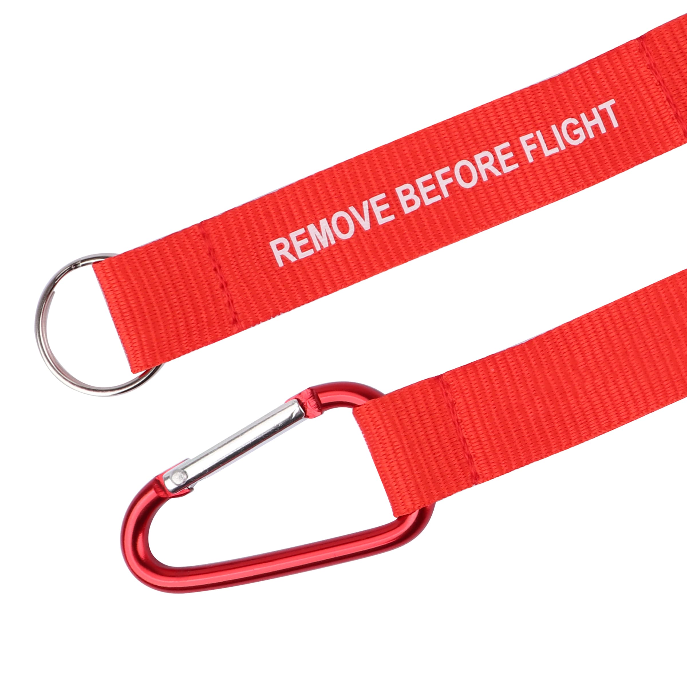 3/4" Polyester Carabiner Lanyard Keychain Strap W/ Keyring thumbnail 12