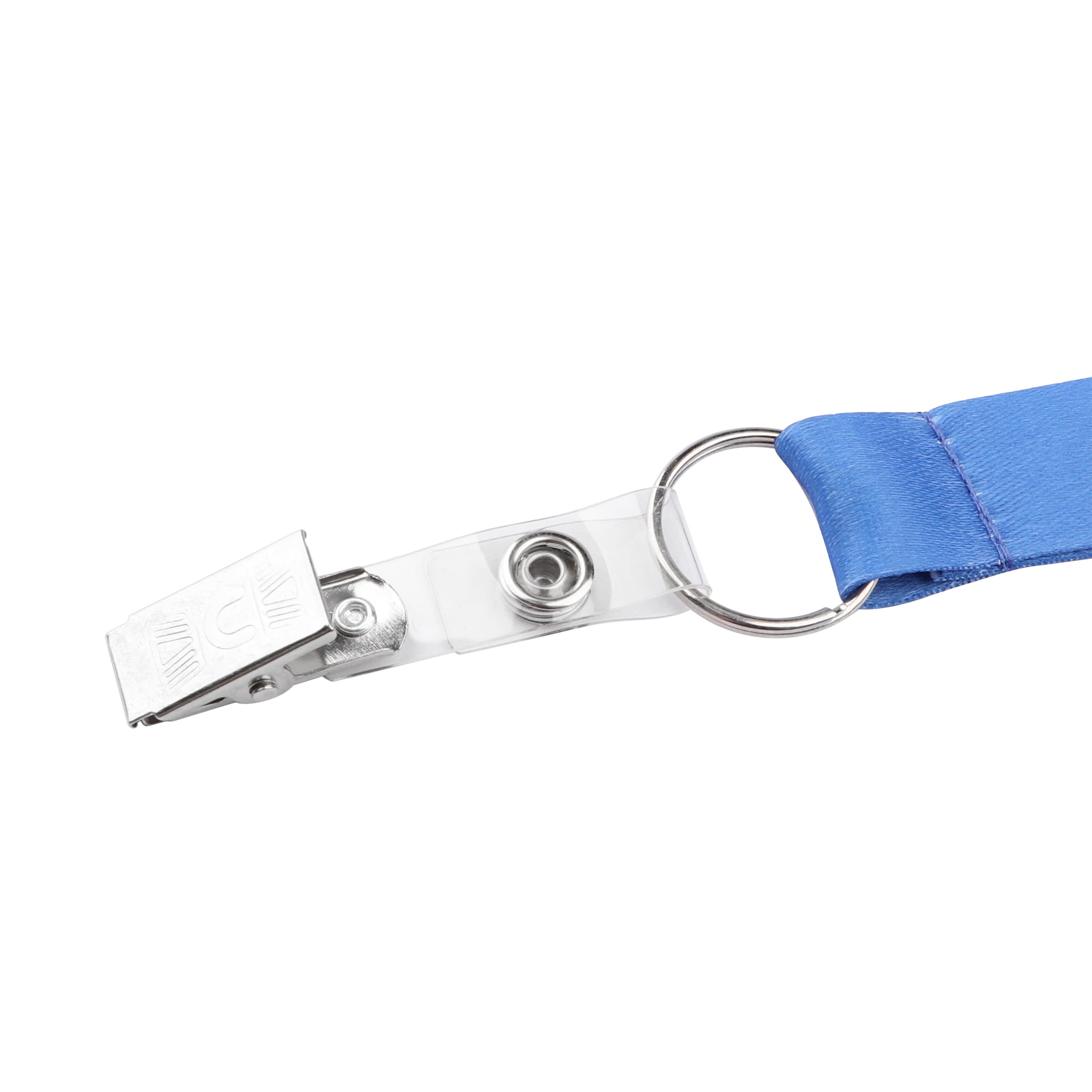 3/4" Polyester Breakaway Lanyard W/ Bulldog Clip & Ring thumbnail 11