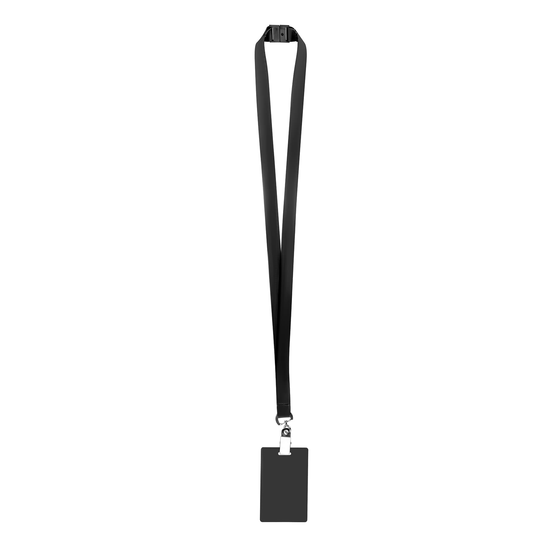 3/4" Polyester Breakaway Lanyard ID Holder Combo w/ PVC Card thumbnail 3