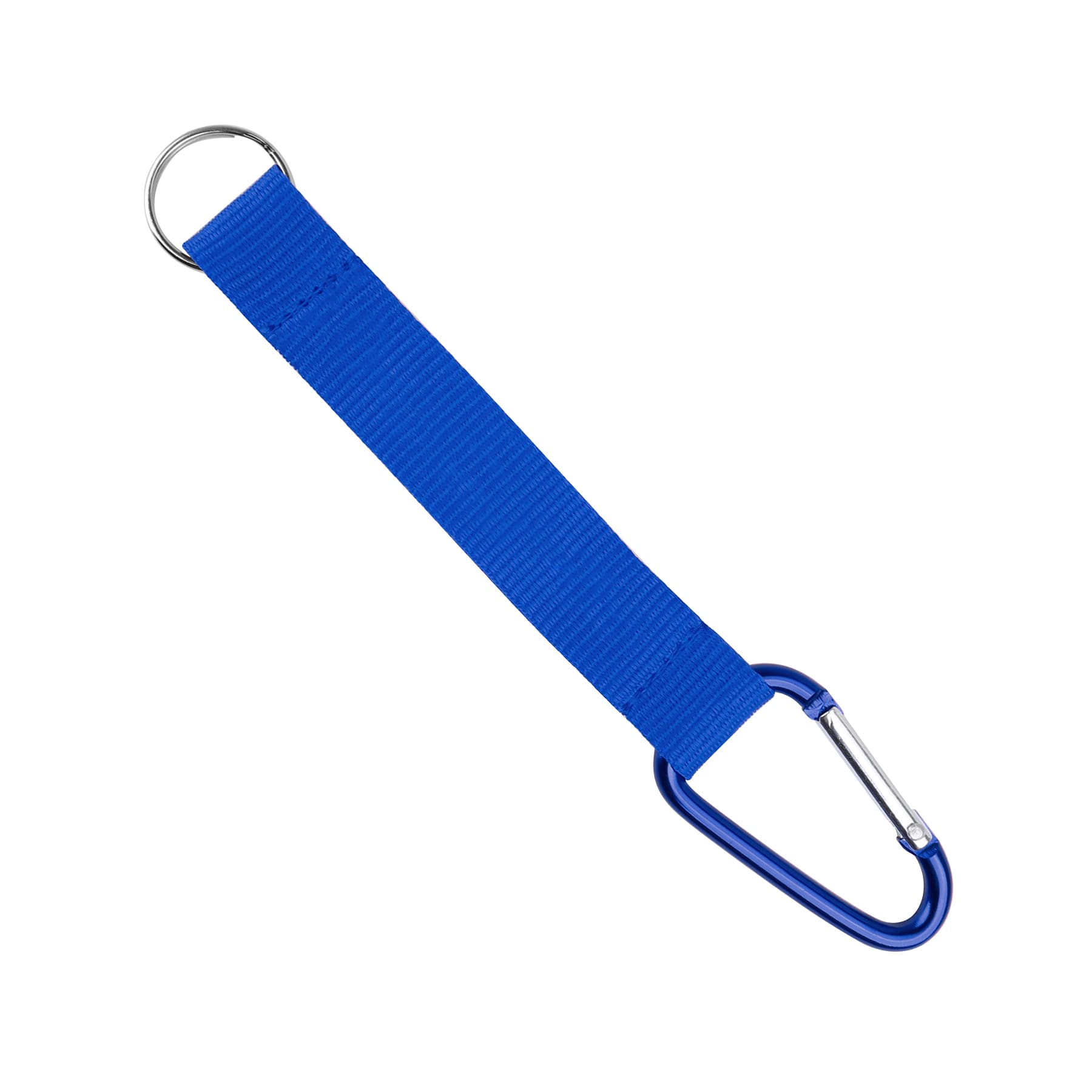 3/4" Polyester Carabiner Lanyard Keychain Strap W/ Keyring thumbnail 7