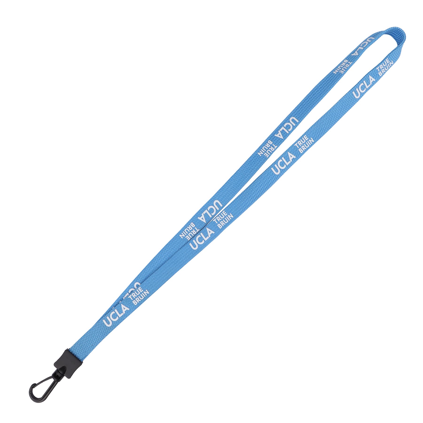 3/5" Polyester Flat Braid Lanyard Strap W/ Plastic J Hook thumbnail 10