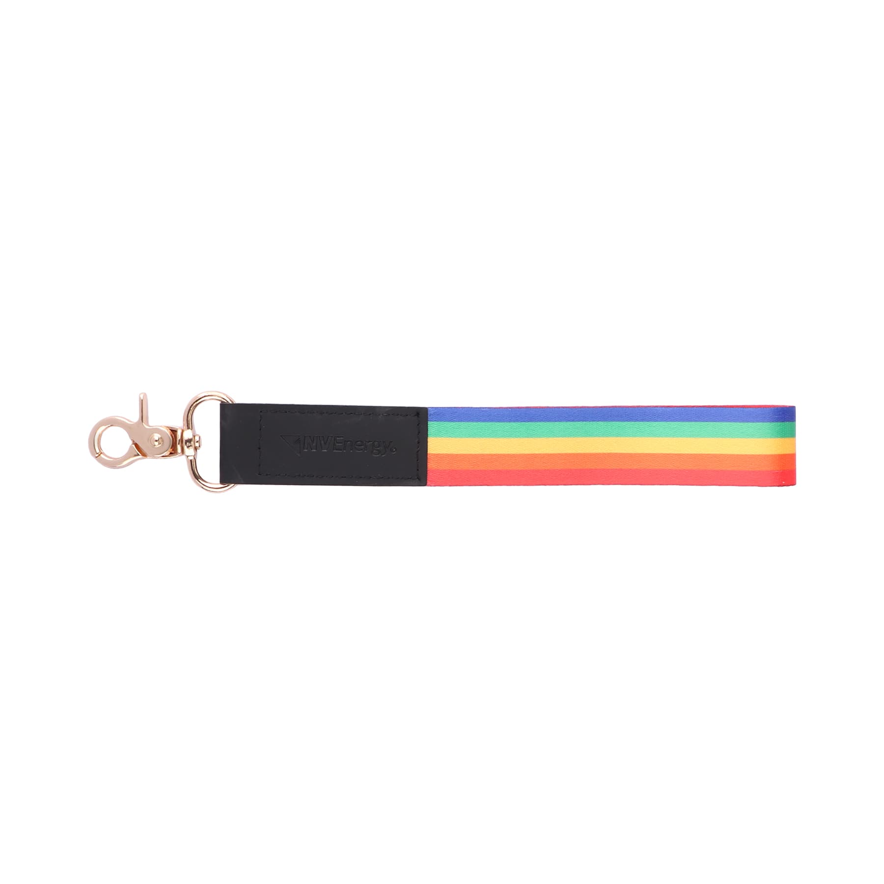Custom Polyester Wrist Lanyard Strap Keychain W/ Swivel Hook thumbnail 3