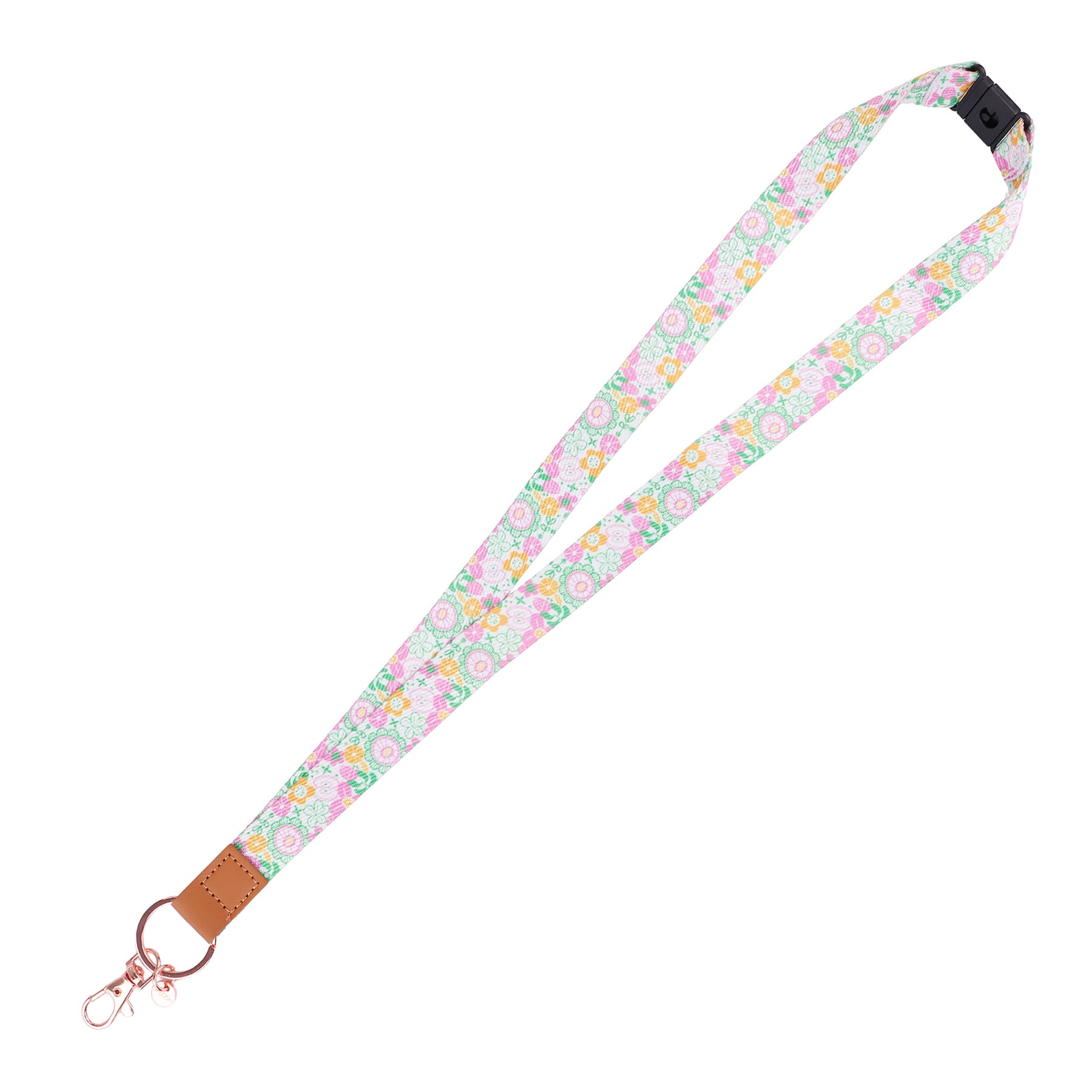 3/4" Polyester Breakaway Lanyard ID Badge Holder W/ Hook
