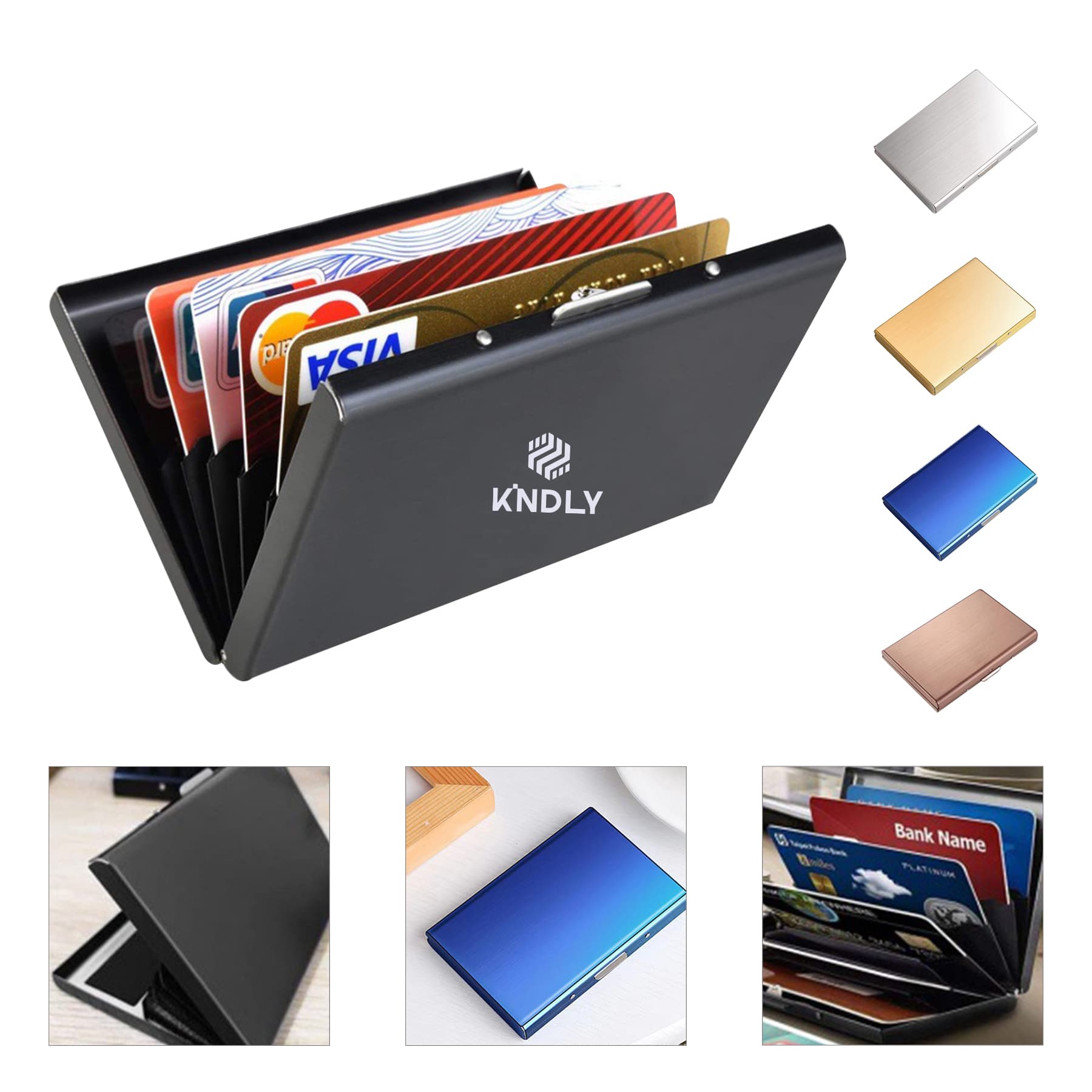 Stainless Steel RFID Credit Card Holder