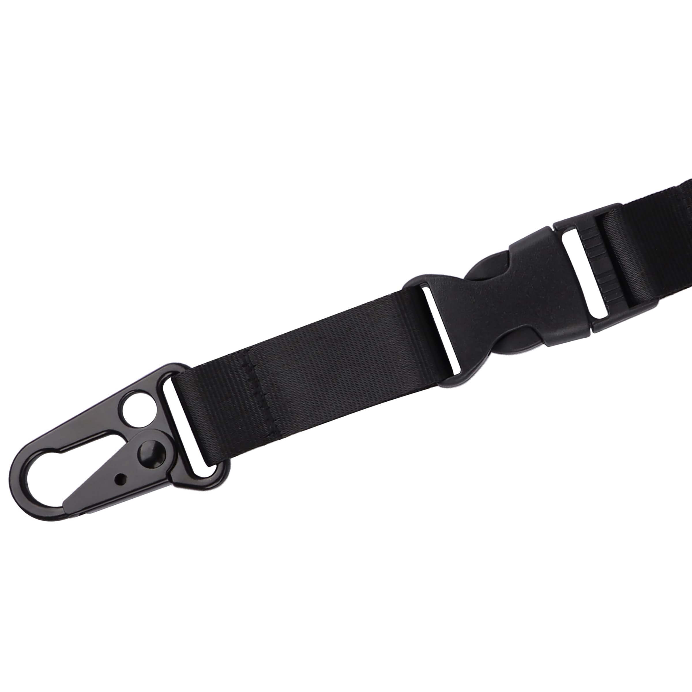 3/4" Polyester Detachable Lanyards W/ Sling Clasp Hook