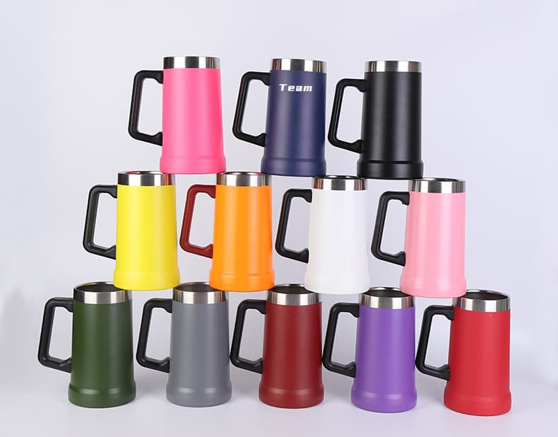 24oz Stainless Steel Beer Mug