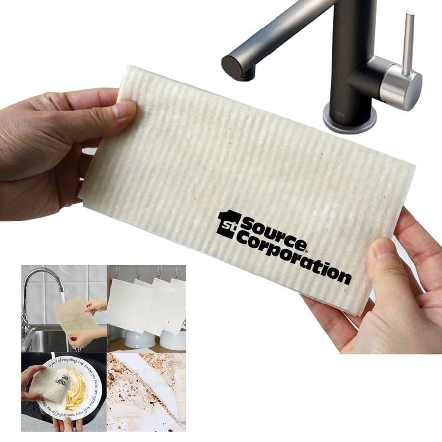 Wood Pulp Cotton Eco-Friendly Lazy Dish Wash Wipe