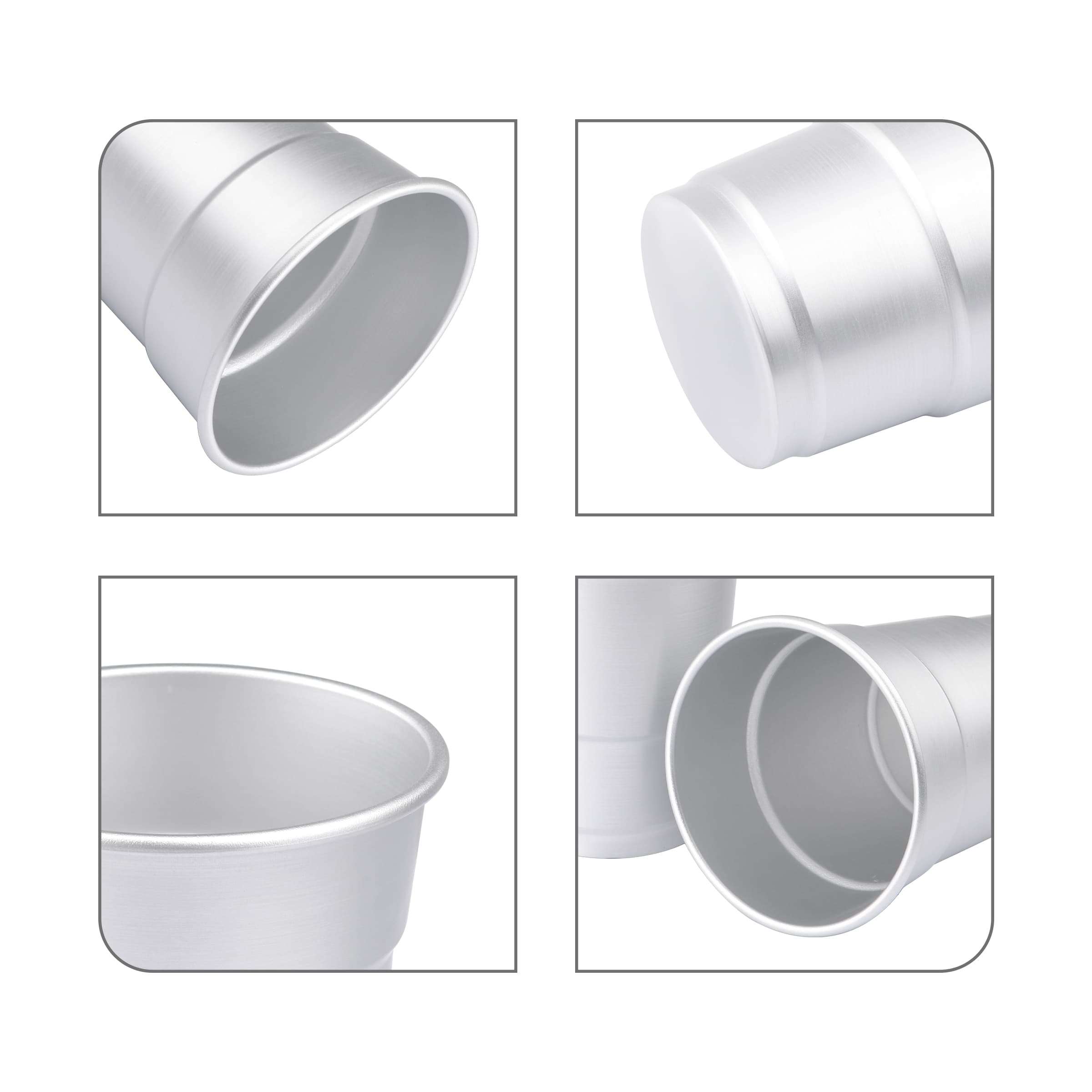 16 OZ Reusable Aluminum Cups Metal Stadium Solo Cup thumbnail 8