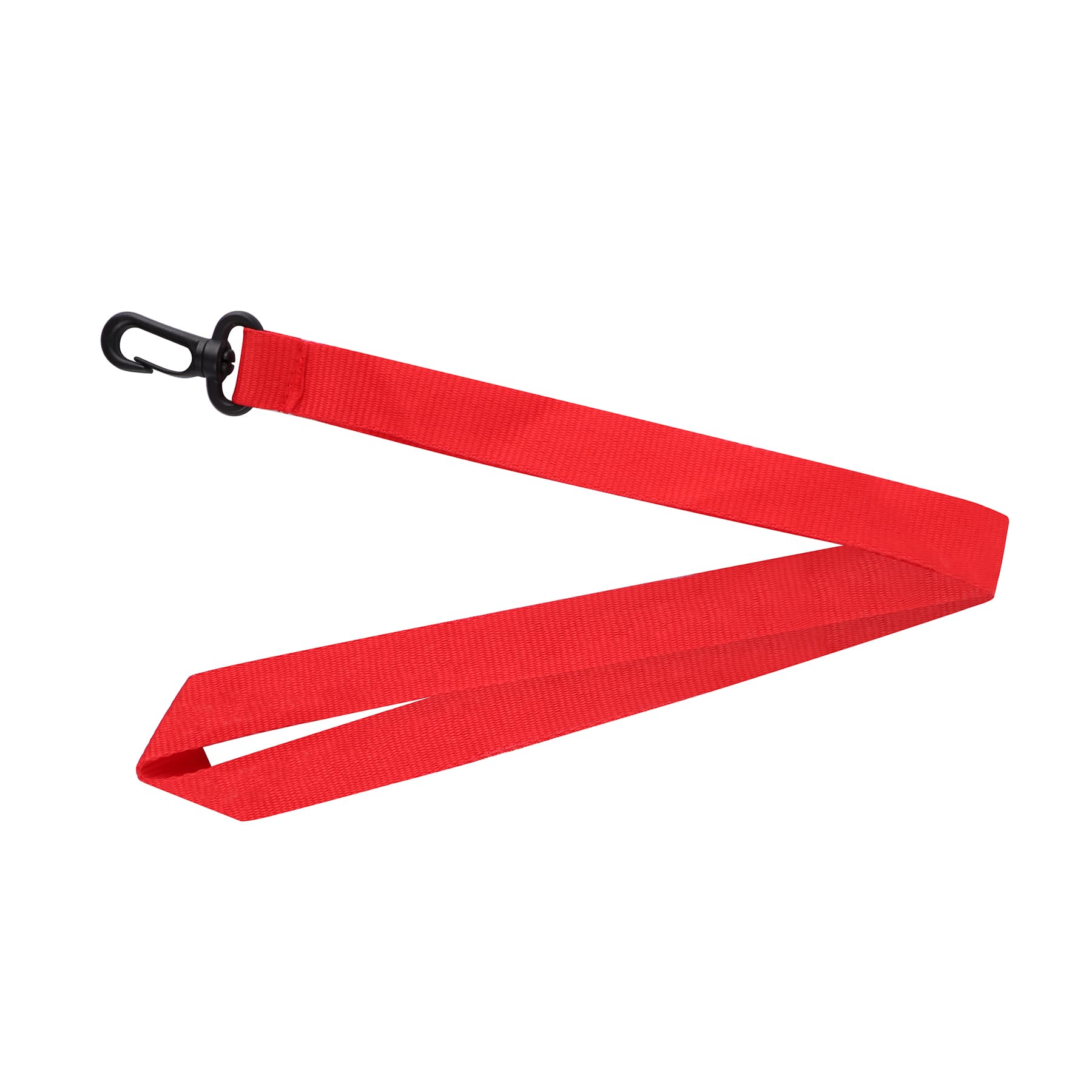 3/4" Nylon Flat Badge Holder Lanyard Strap W/ Plastic J Hook thumbnail 2