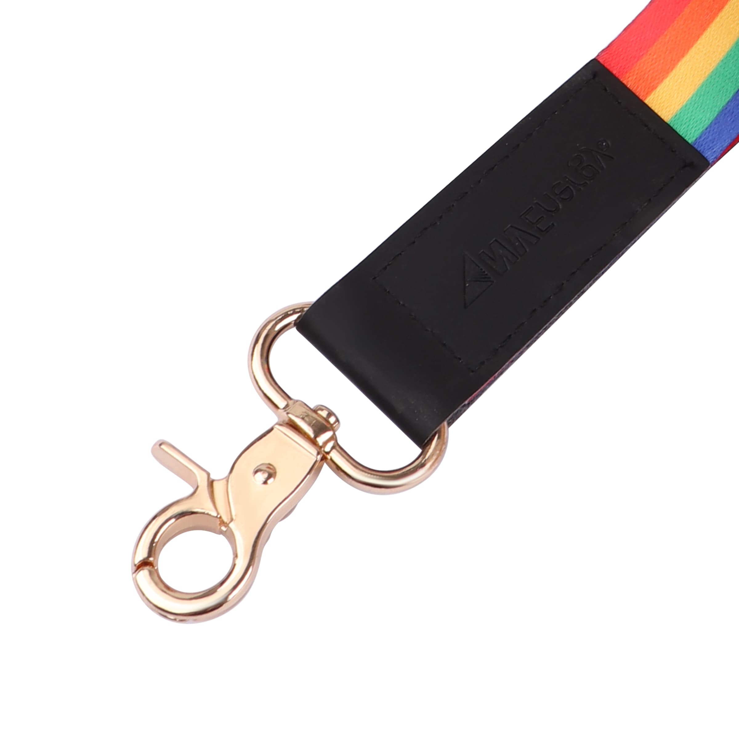Custom Polyester Wrist Lanyard Strap Keychain W/ Swivel Hook thumbnail 10