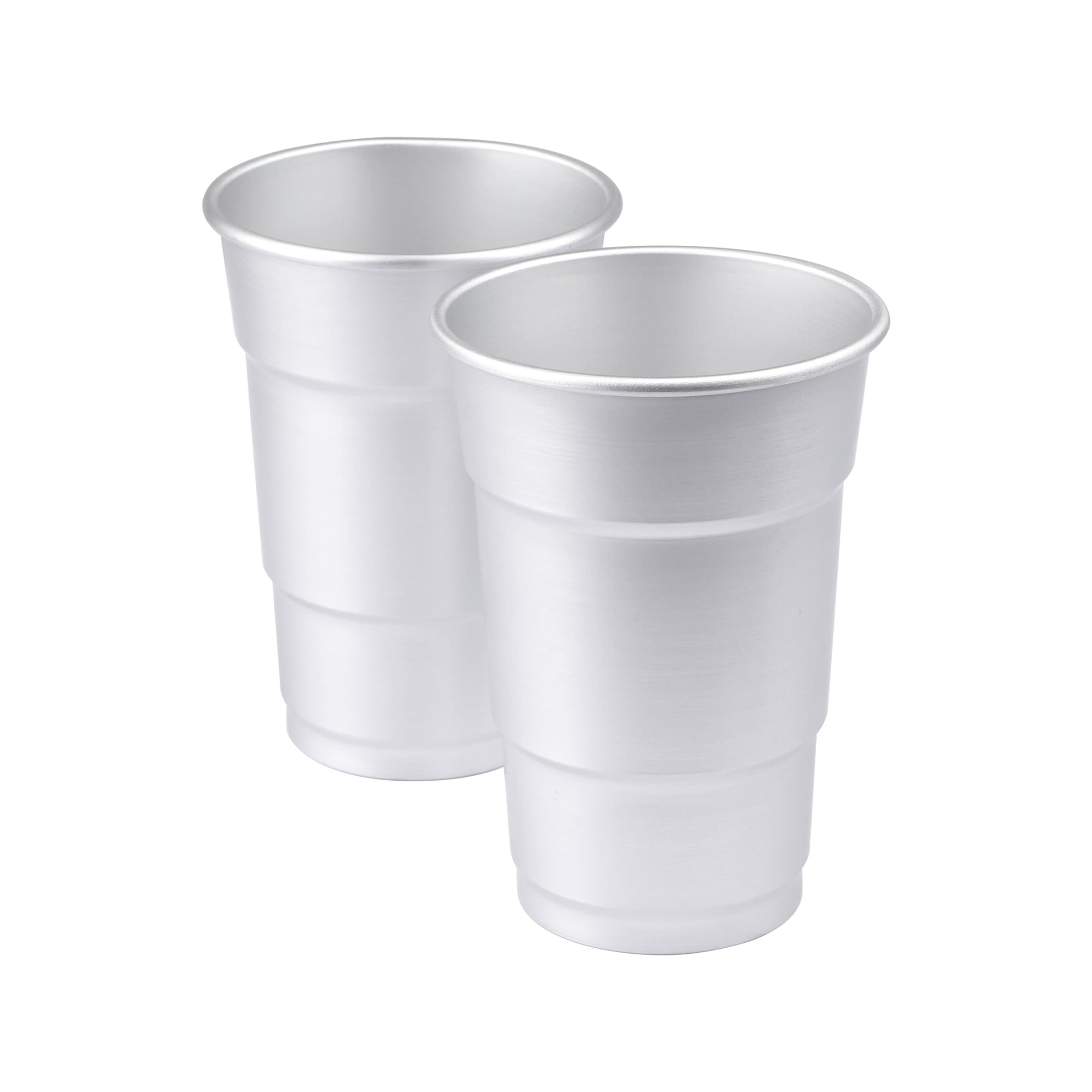 16 OZ Reusable Aluminum Cups Metal Stadium Solo Cup thumbnail 10