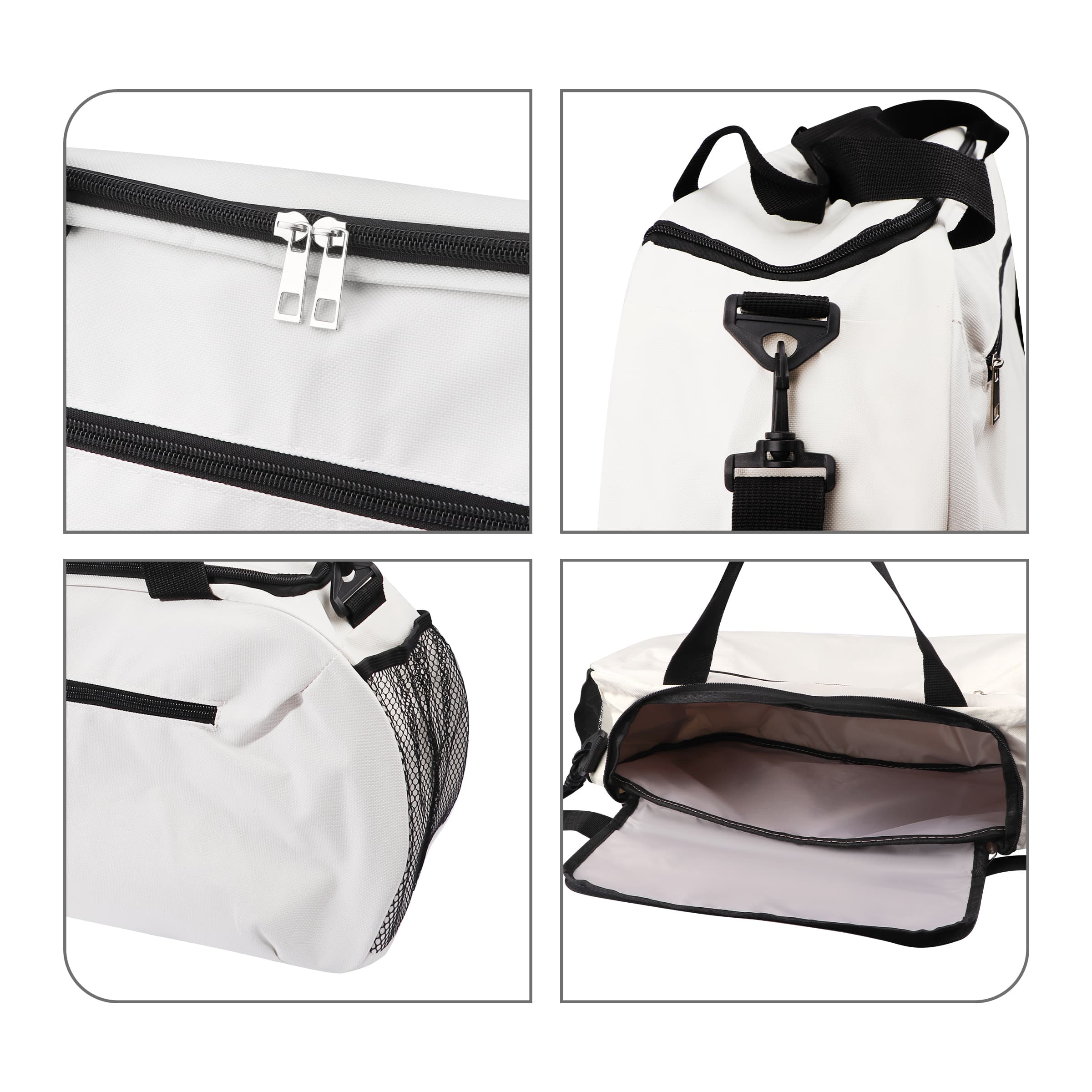 600D Oxford Travel Duffle Bag w/ Shoulder Strap & Handles thumbnail 2