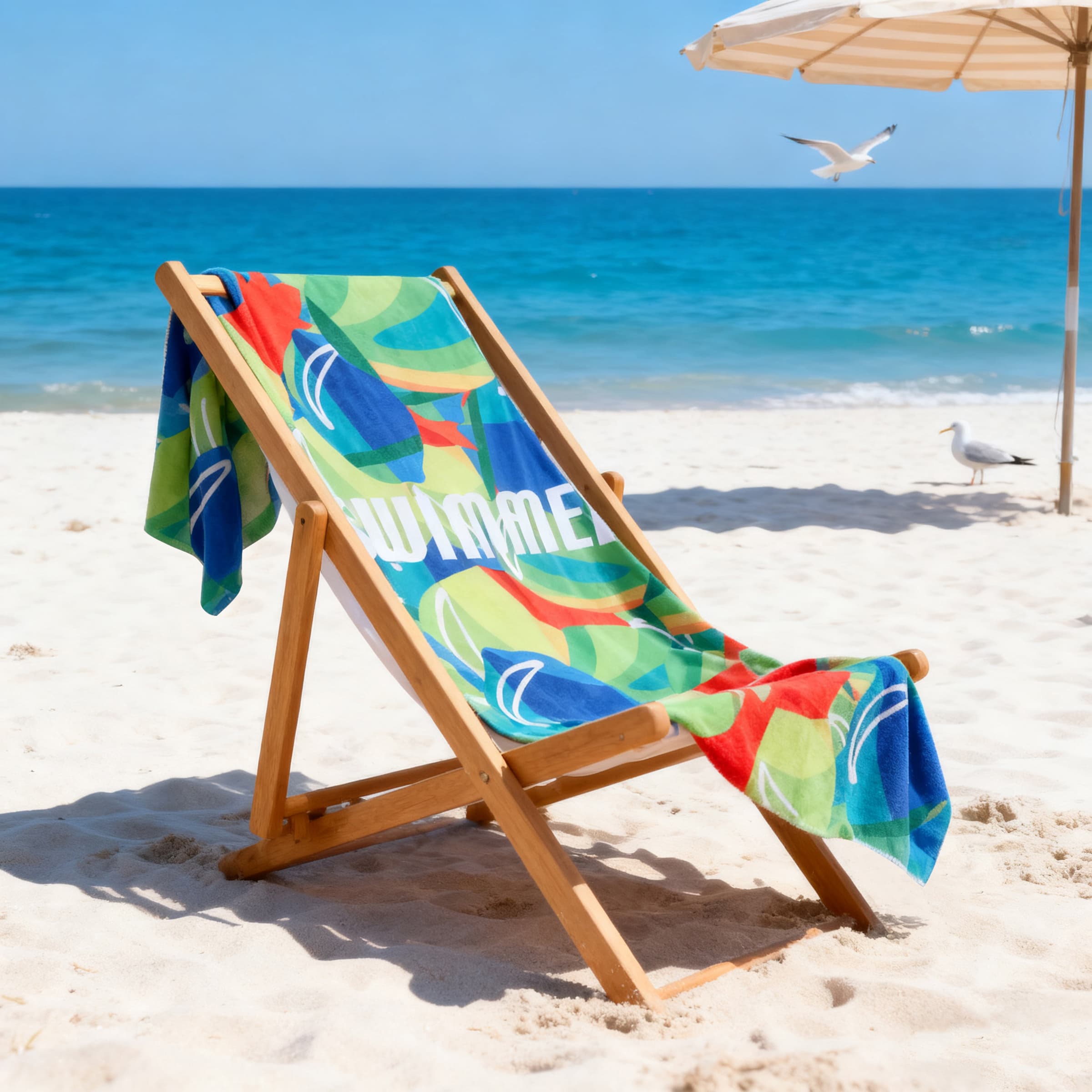 63"x31.5" Custom Microfiber Quick Dry Beach Towels thumbnail 2