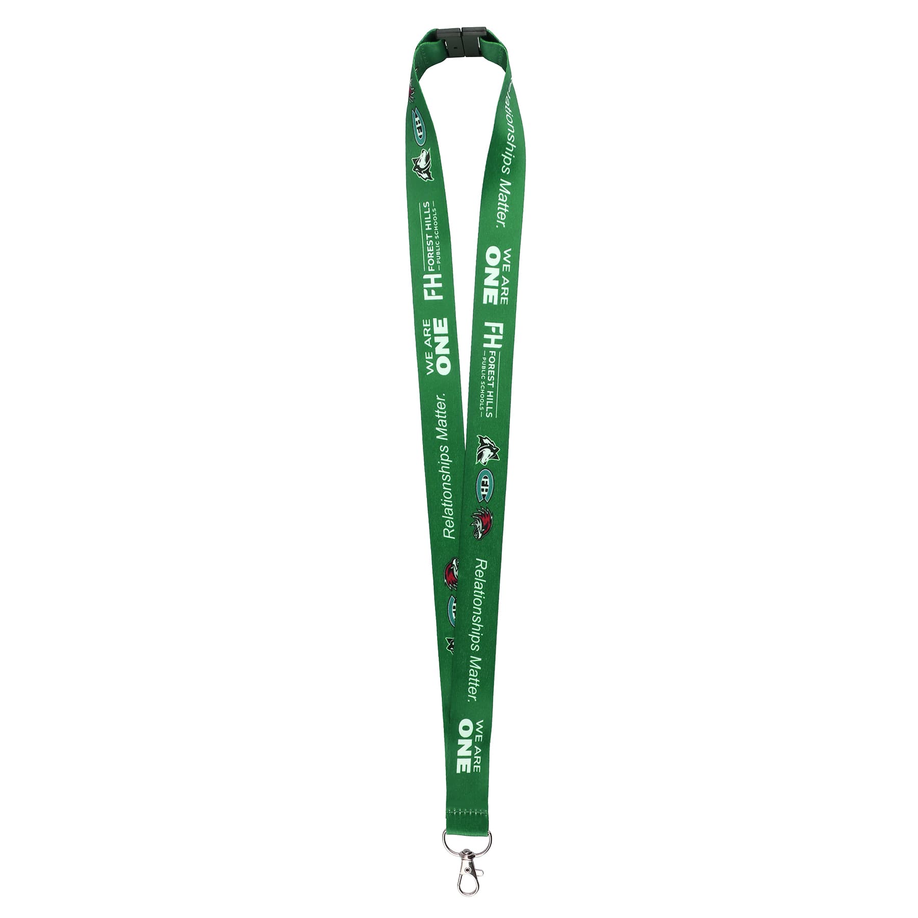 1" Polyester Breakaway Lanyard for ID Badges W/ Lobster Claw thumbnail 7