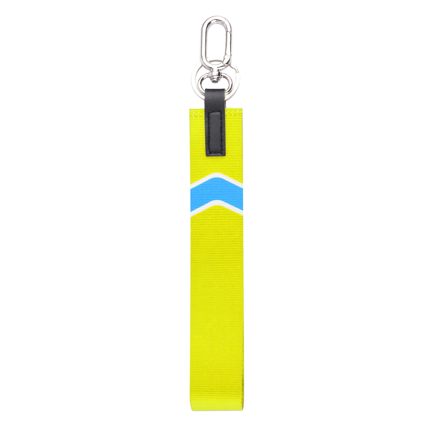 1 1/4" Polyester Wrist Lanyard Keychain Strap W/ Key ring