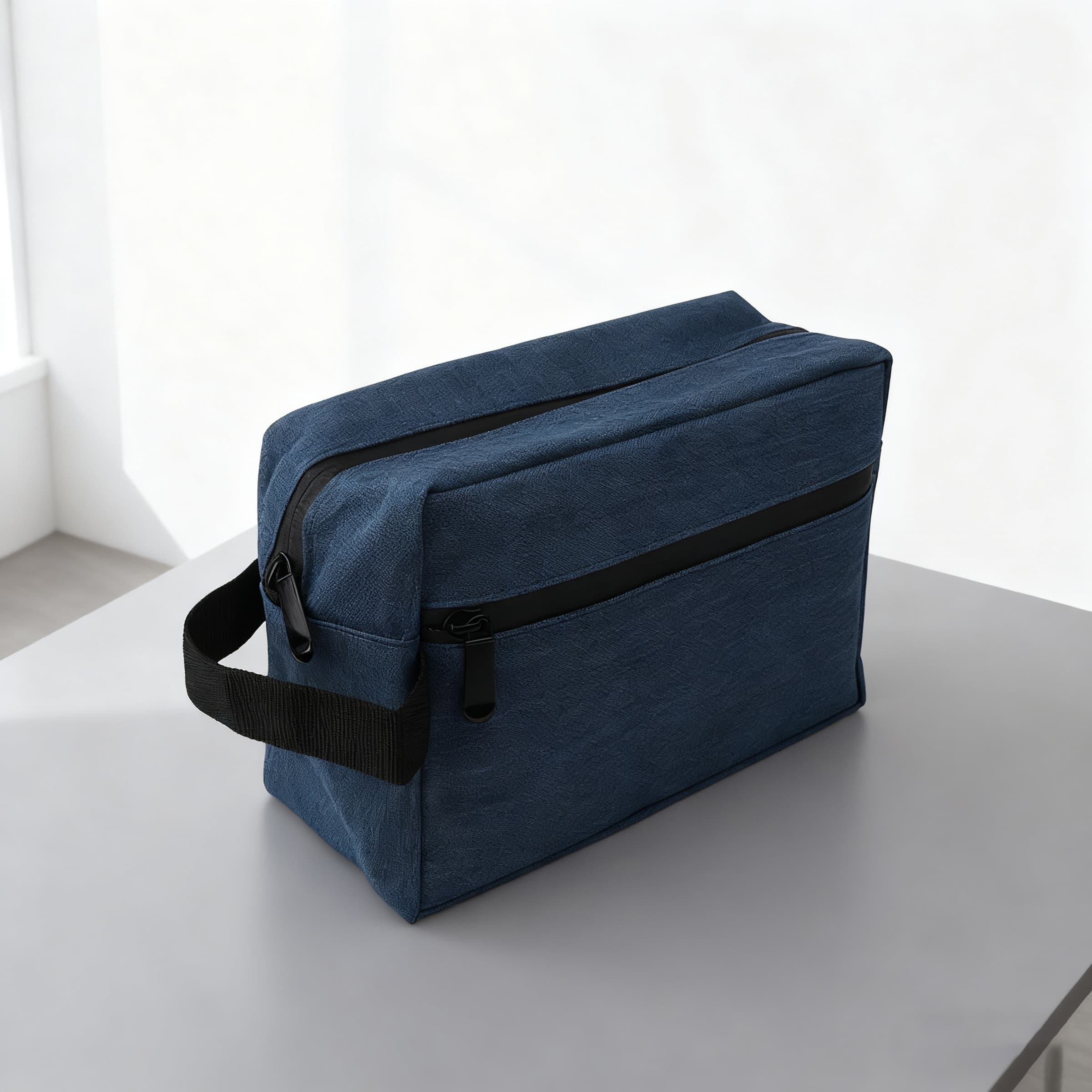 Oxford Waterproof Travel Toiletry Bag W/ Handle