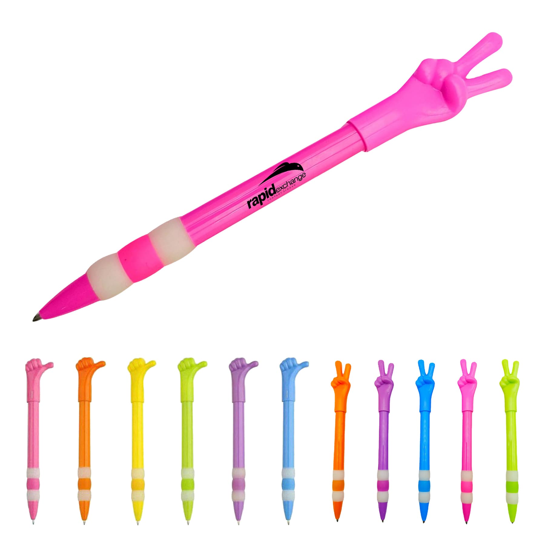 Thumb ballpoint pen