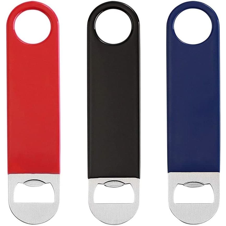 Vinyl Coated Stainless Steel Bottle Opener