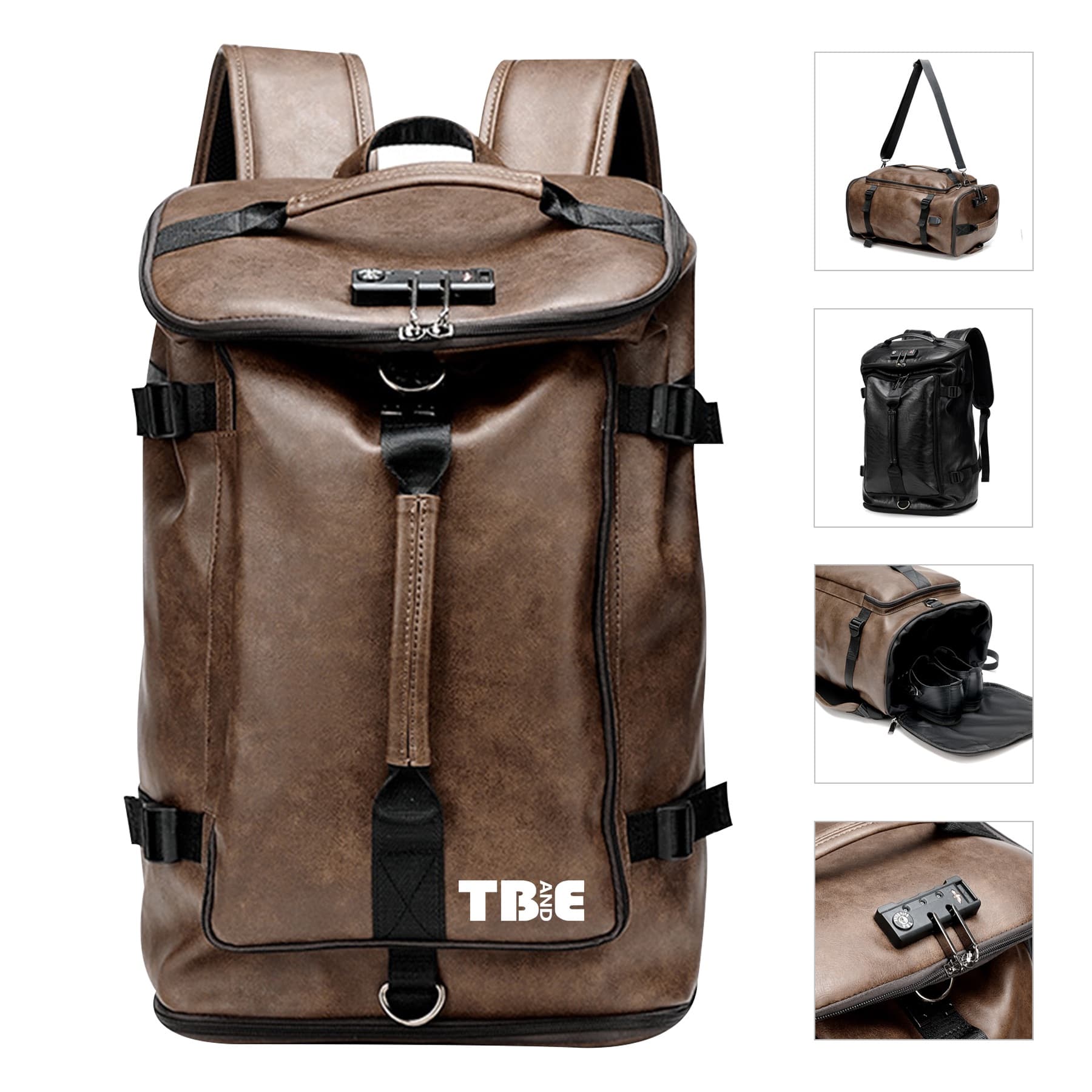 Leather Mountaineering Backpack