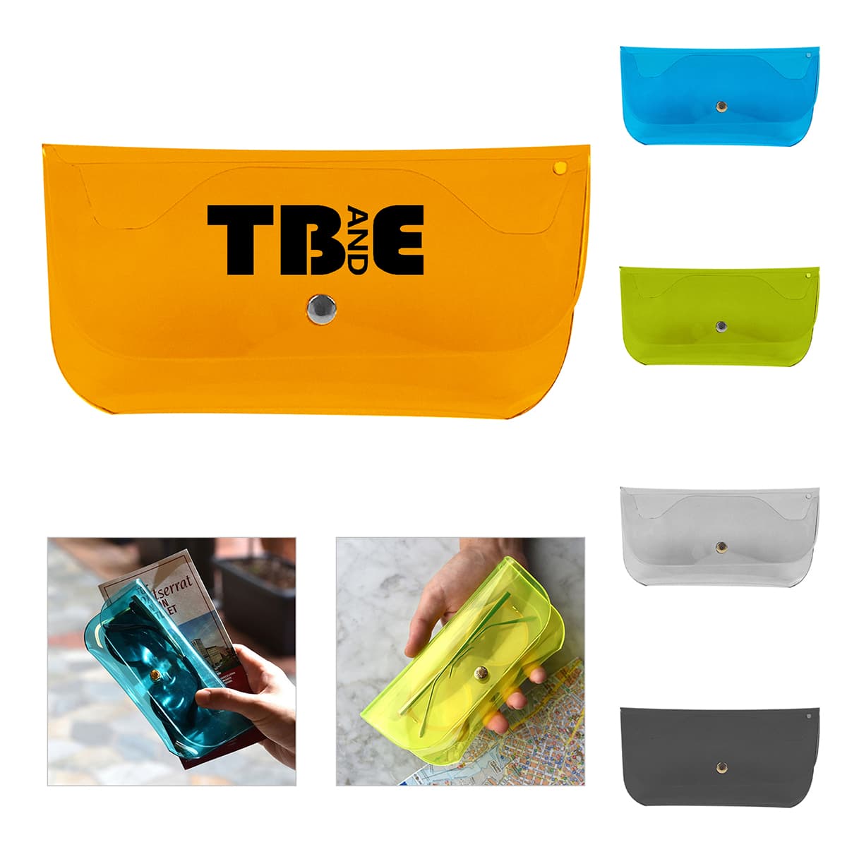 Clear glasses bag