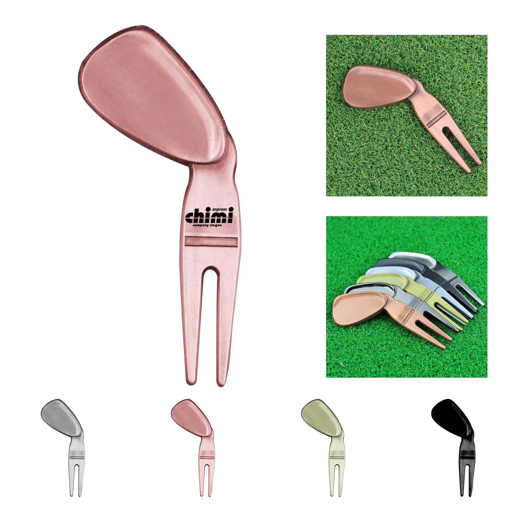 Customized Golf Wedge Shape Repair Divot Tool