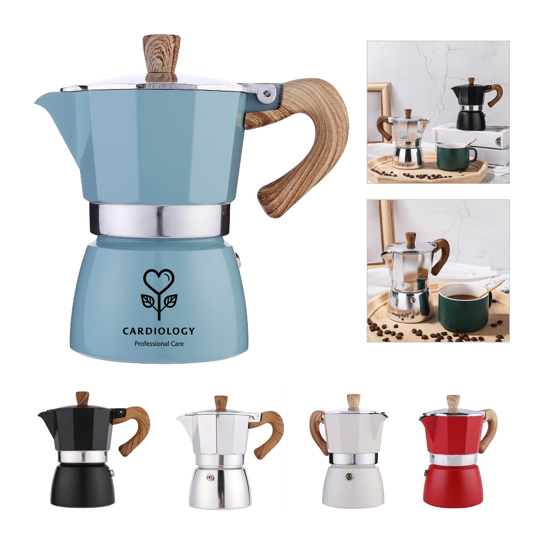 5 oz. Classic Italian Style Coffeemaker Moka Pot