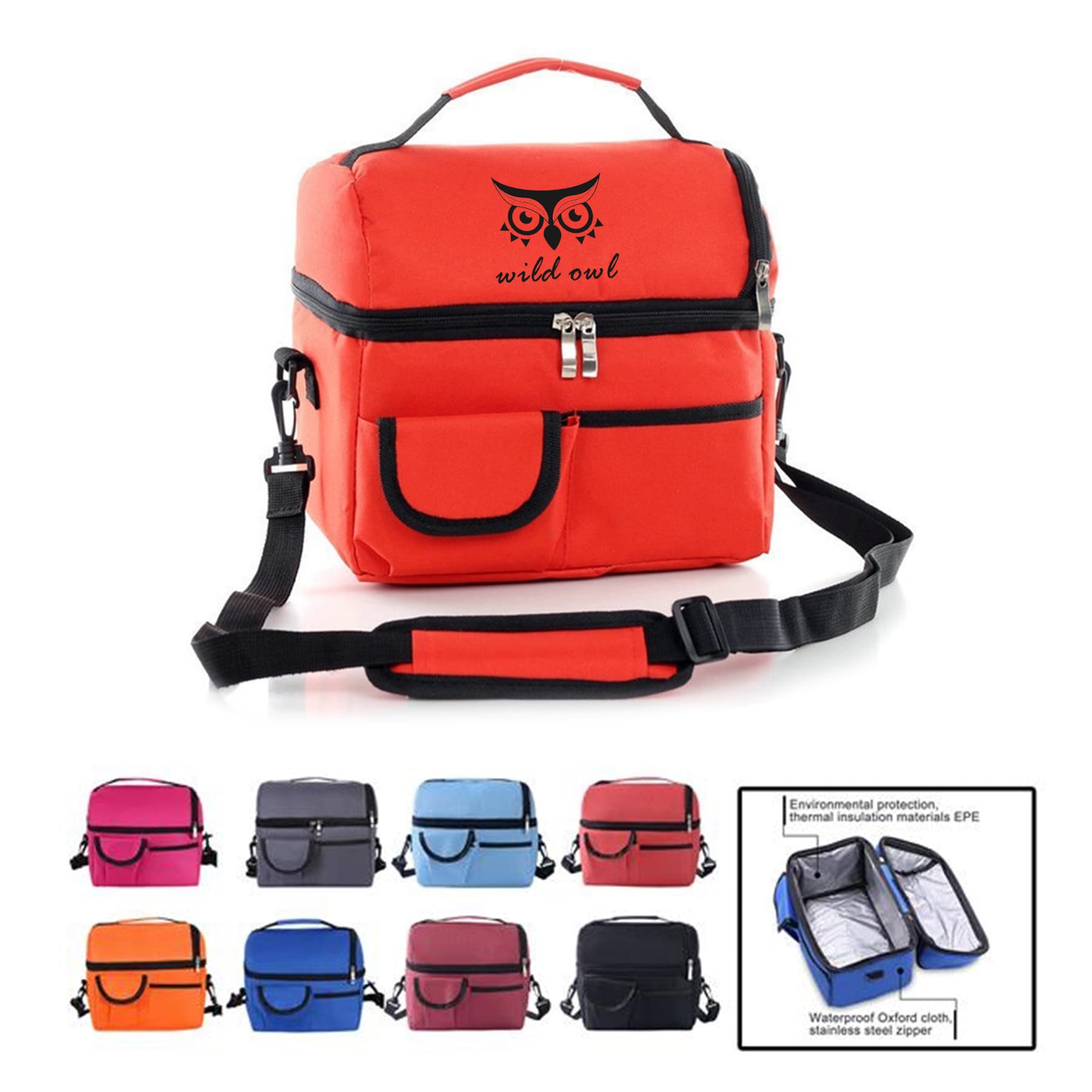 9L Oxford Cooler Lunch Bag
